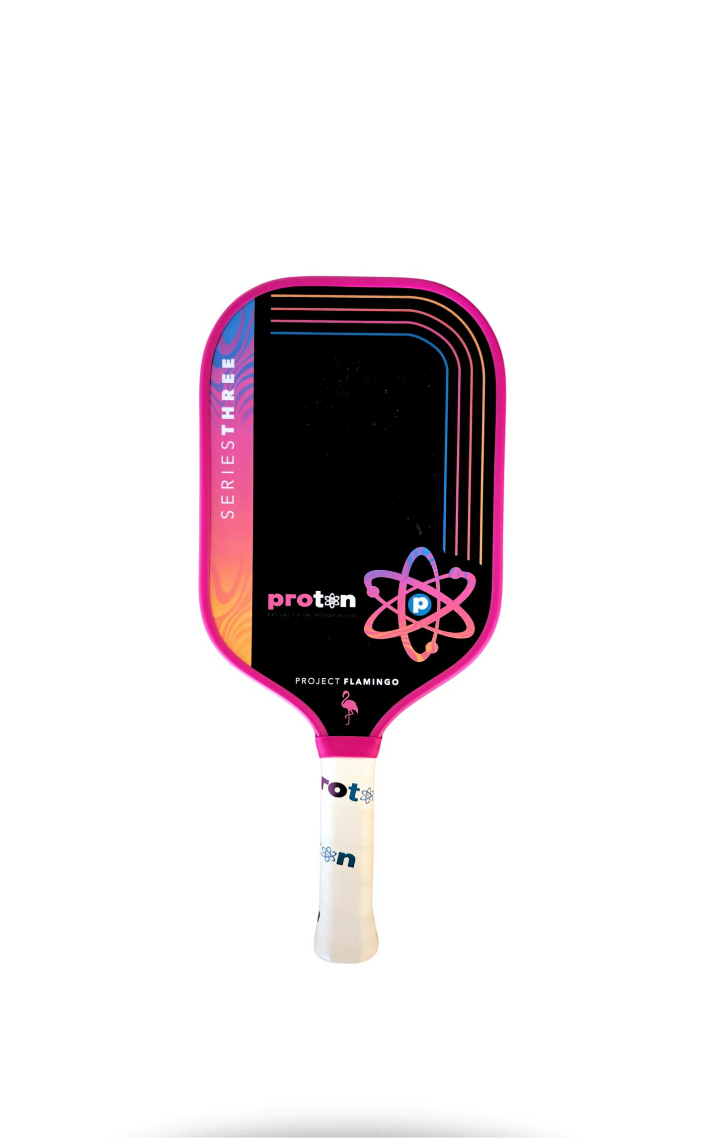 Proton Series Three Pickleball Paddle - Project Flamingo