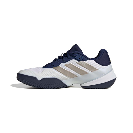 Adidas Barricade 14 Men Tennis Shoes White/Blue JR1743