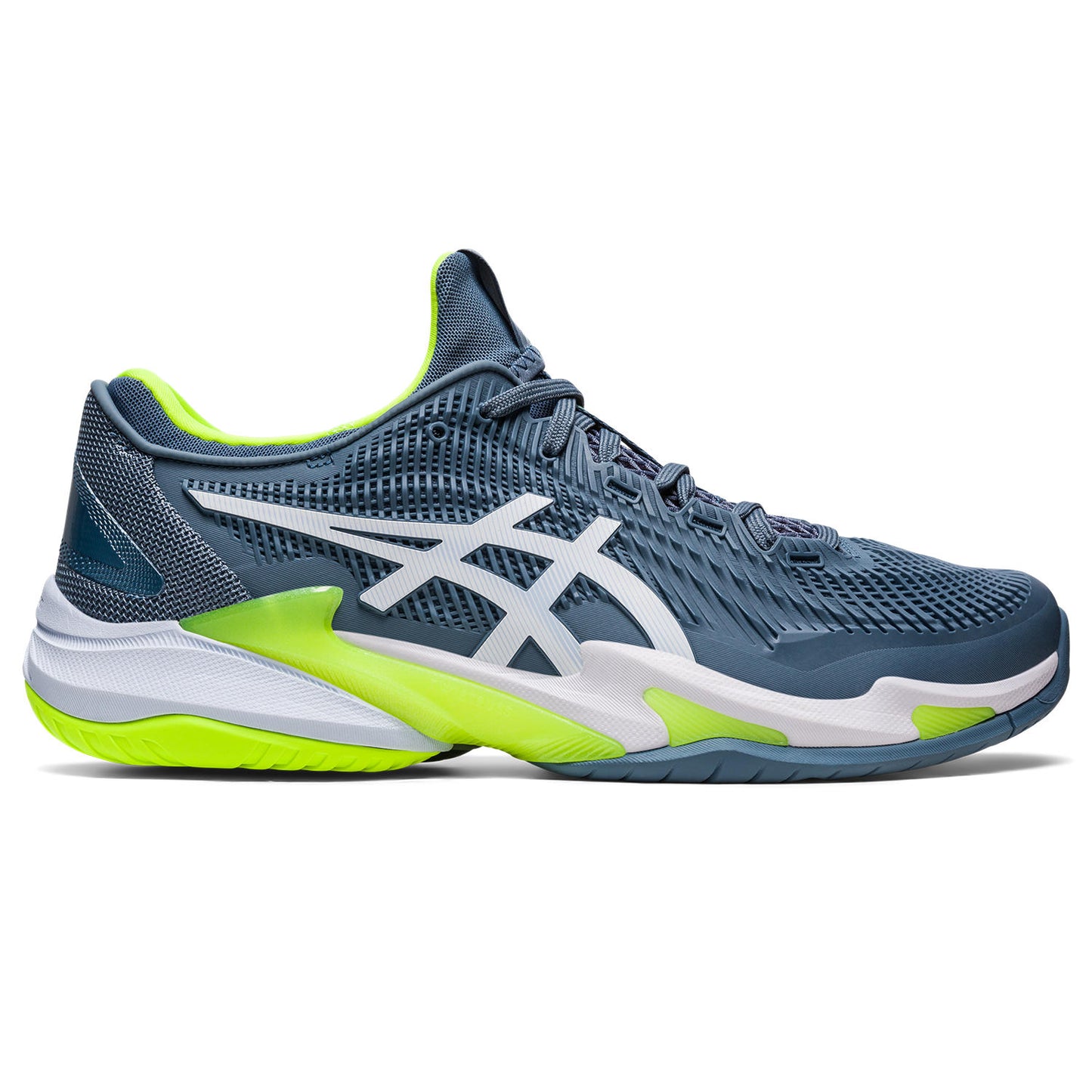 Asics Court FF 3 men's tennis shoes - Steel Blue/White 370.400
