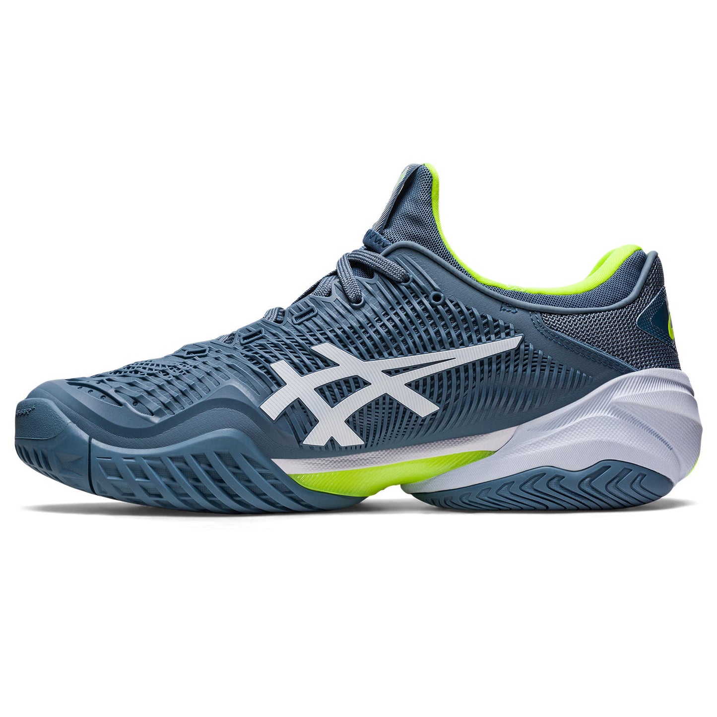 Asics Court FF 3 men's tennis shoes - Steel Blue/White 370.400