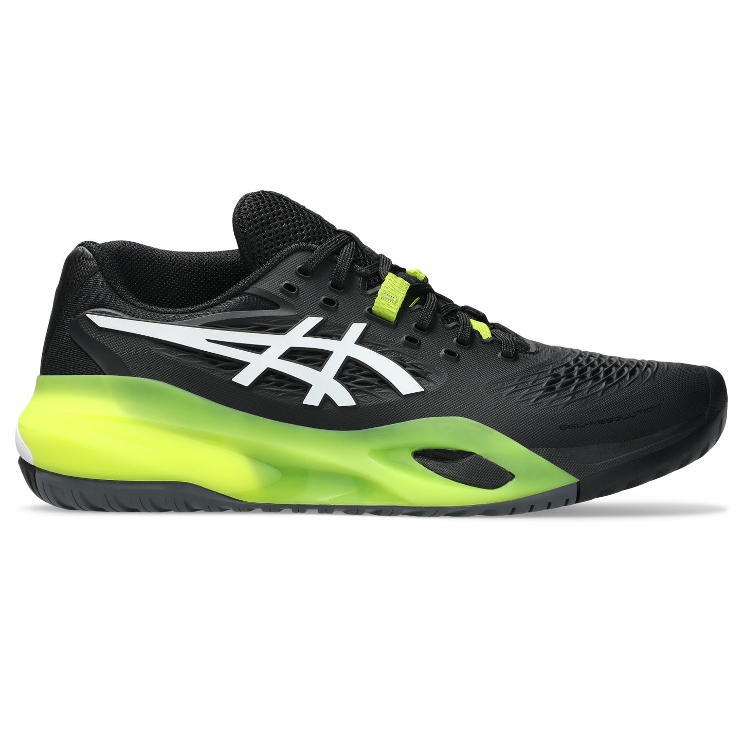 Asics Gel Resolution X Men tennis shoes Black/White 481-002