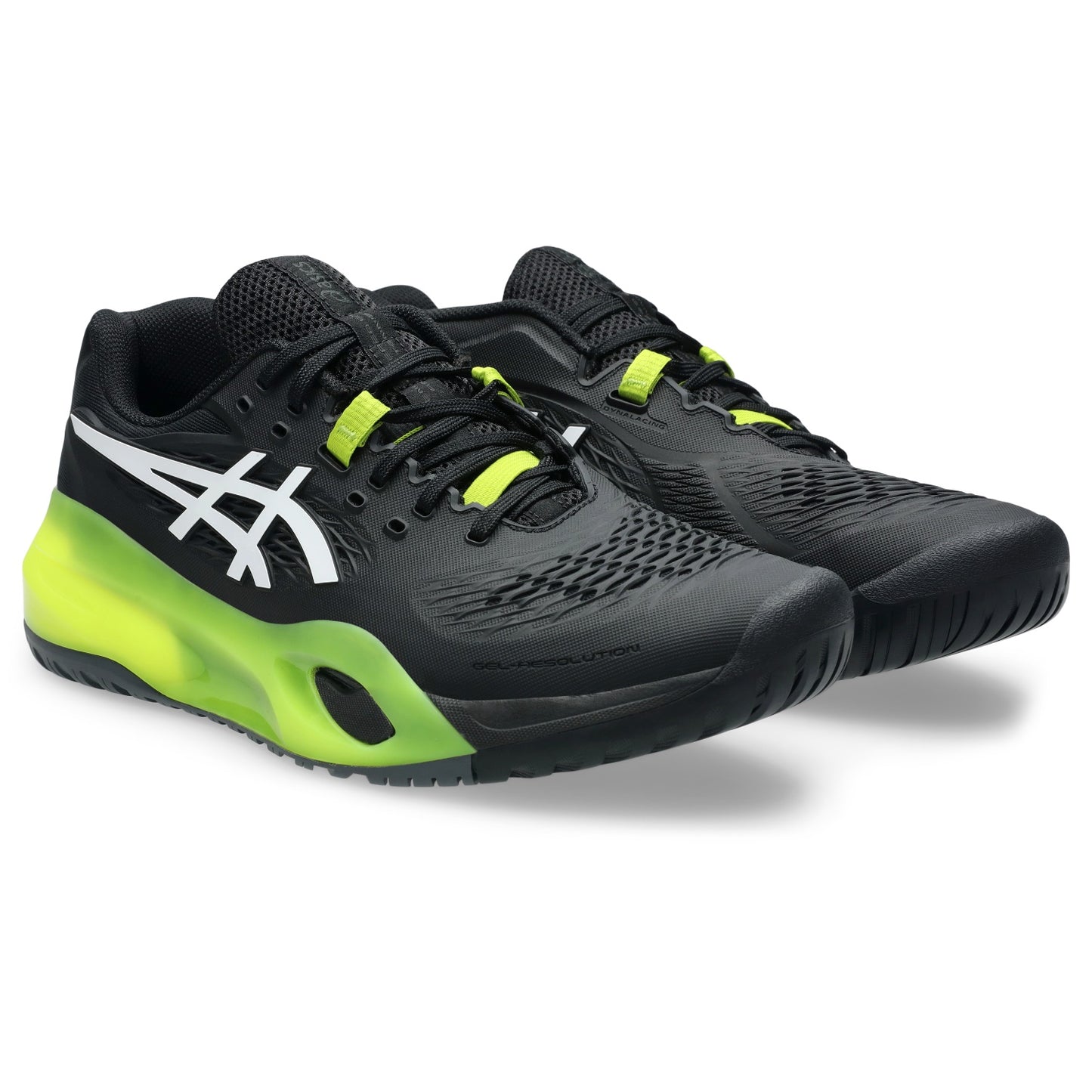 Asics Gel Resolution X Men tennis shoes Black/White 481-002
