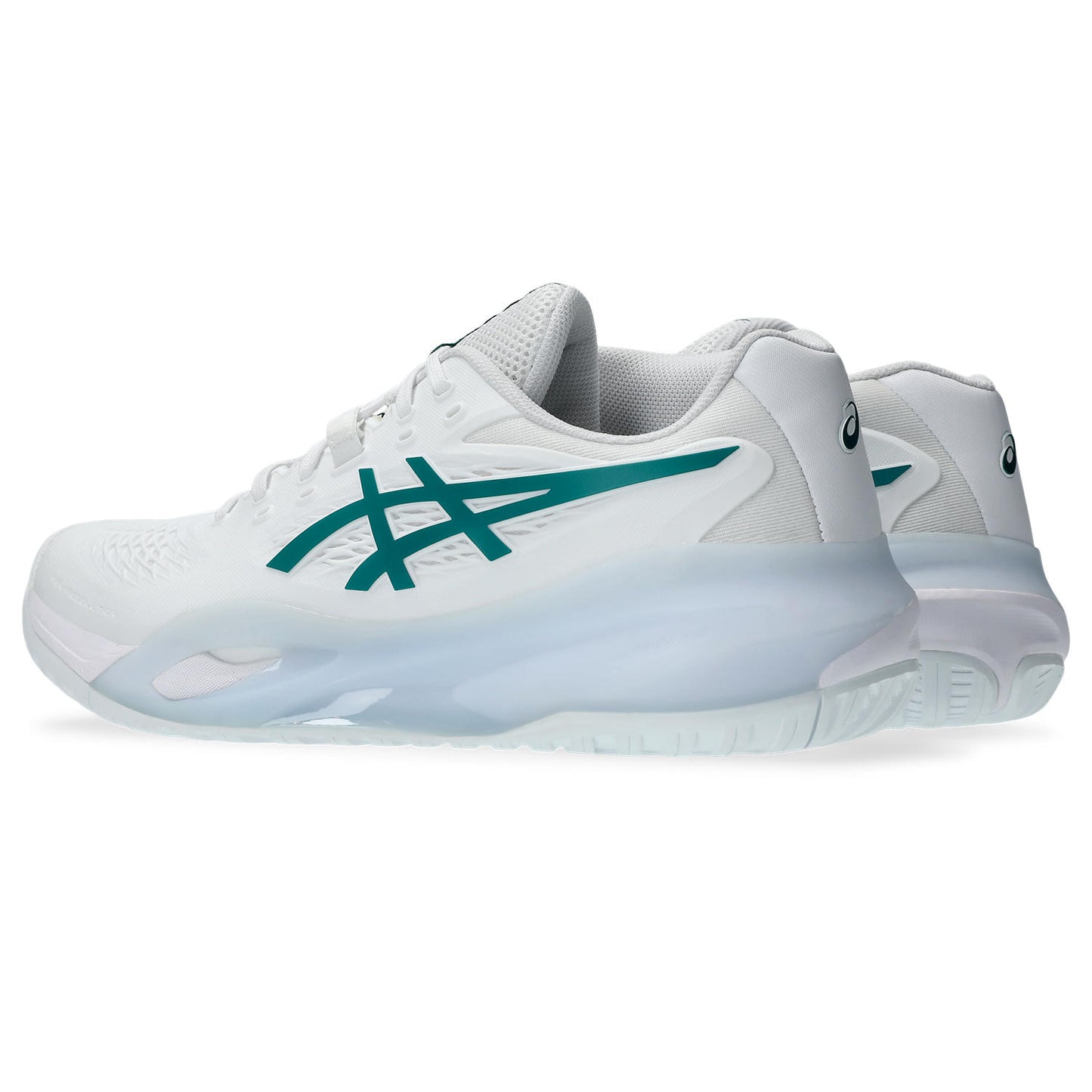 Asics Gel Resolution X Men tennis shoes White/Green 481-102