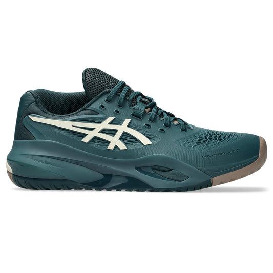 Asics Gel Resolution X Wide Men tennis shoes Green/Birch 487.300