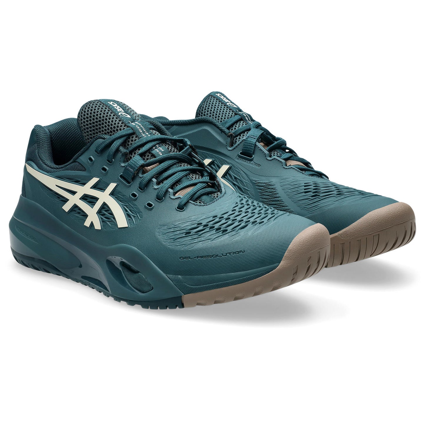 Asics Gel Resolution X Wide Men tennis shoes Green/Birch