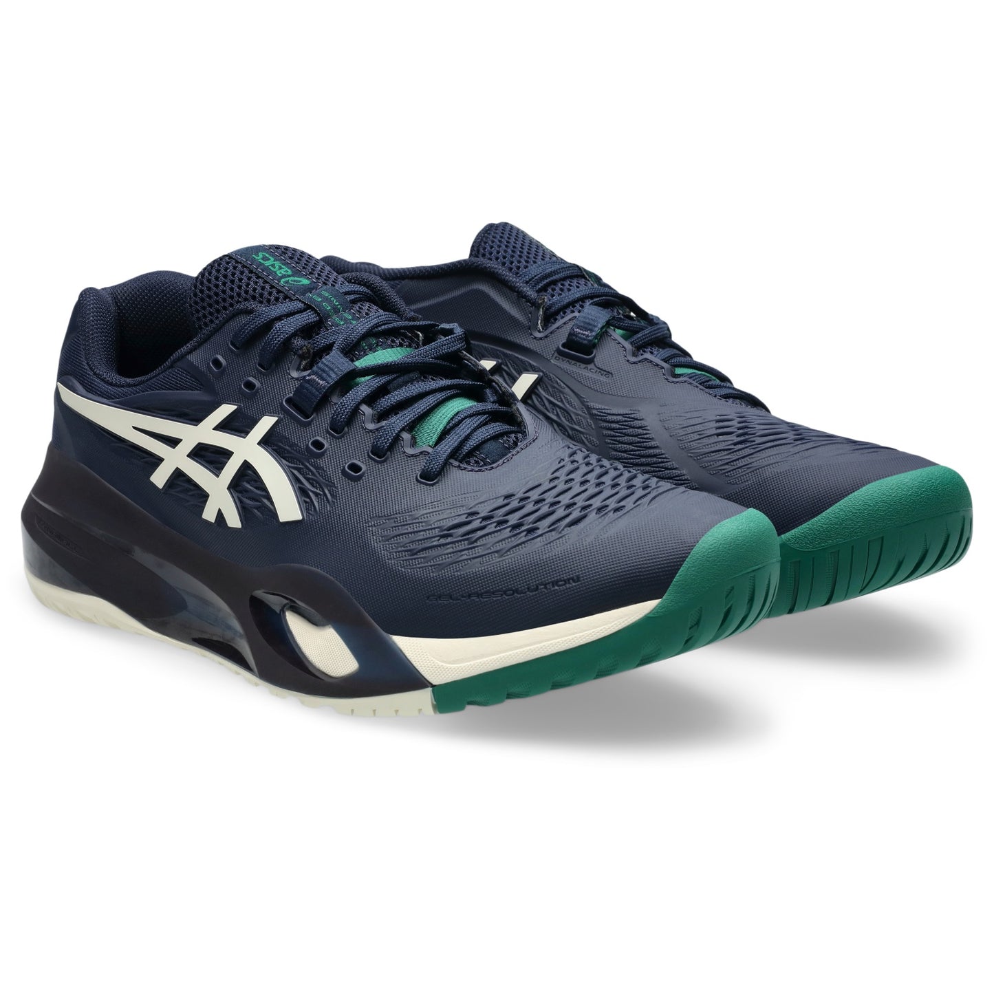 Asics Gel Resolution X Wide Men tennis shoes Midnight/Cream 487-400