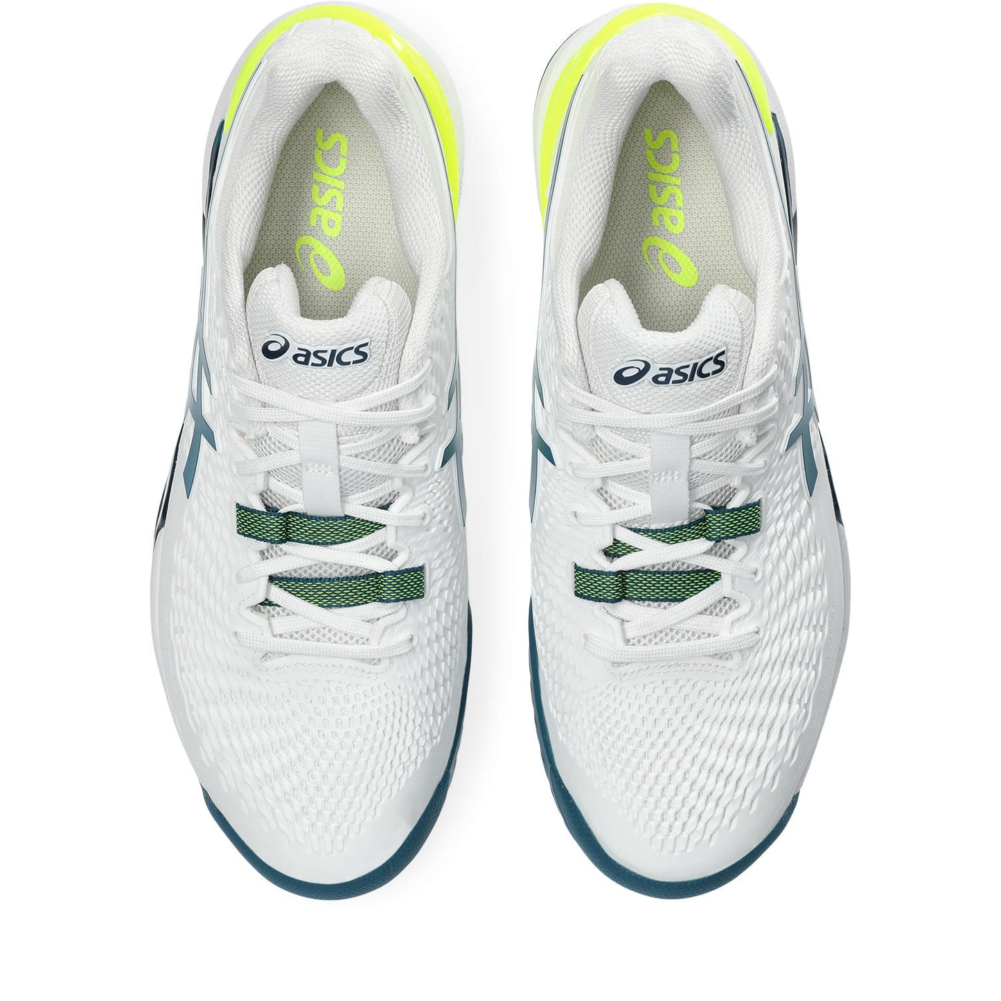 Asics Gel Resolution 9 Men tennis shoes 330.101 White/Teal