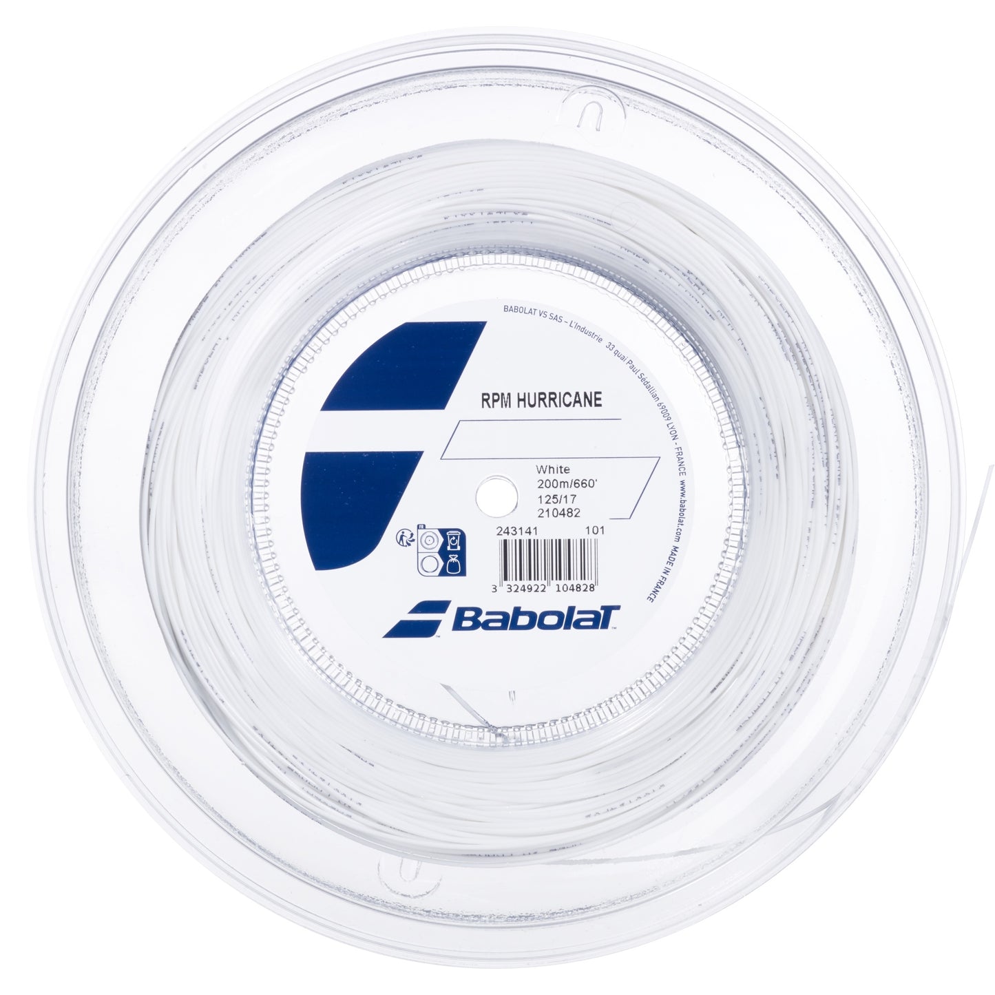Babolat RPM Hurricane White Tennis String