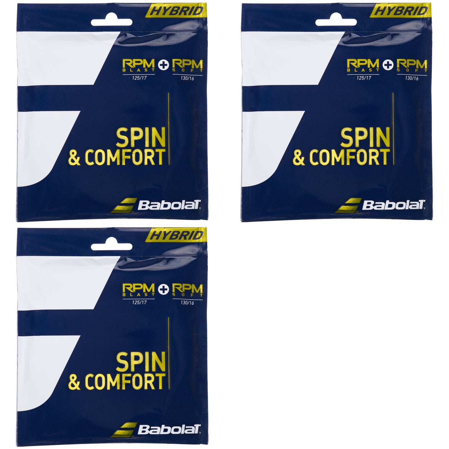 Babolat RPM Blast + RPM Soft Hybrid Tennis String