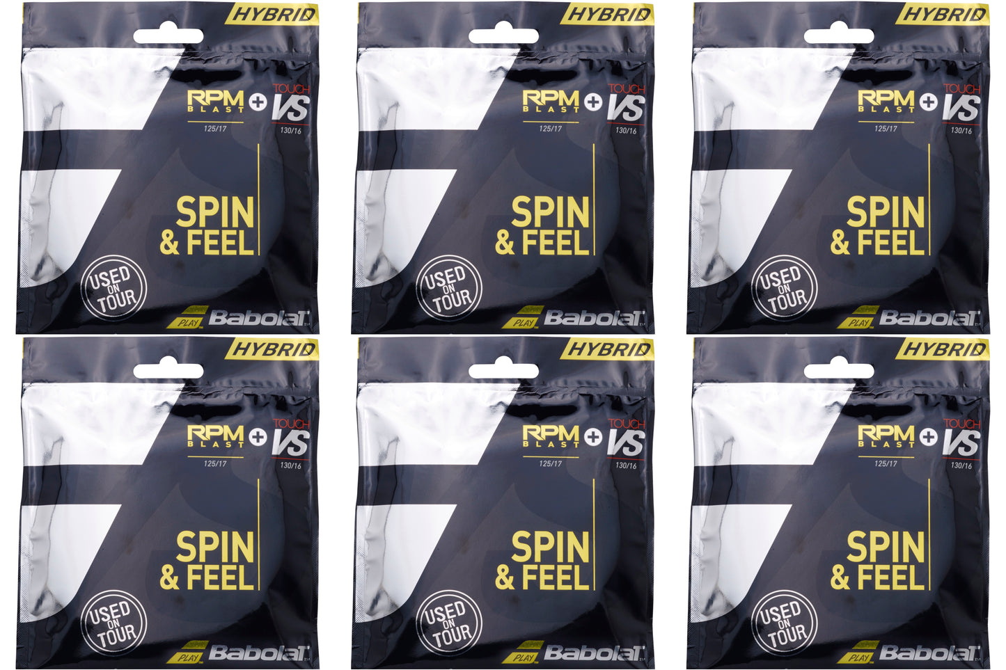 Babolat RPM Blast + VS Touch Hybrid Tennis String