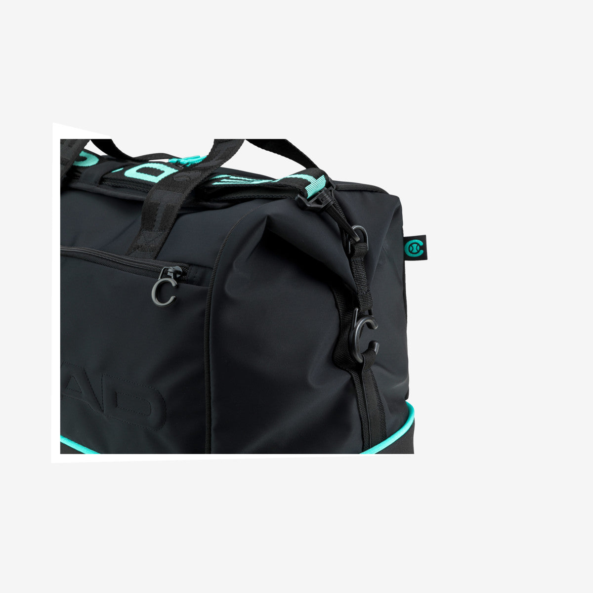 Head Coco Court bag - Black/Mint