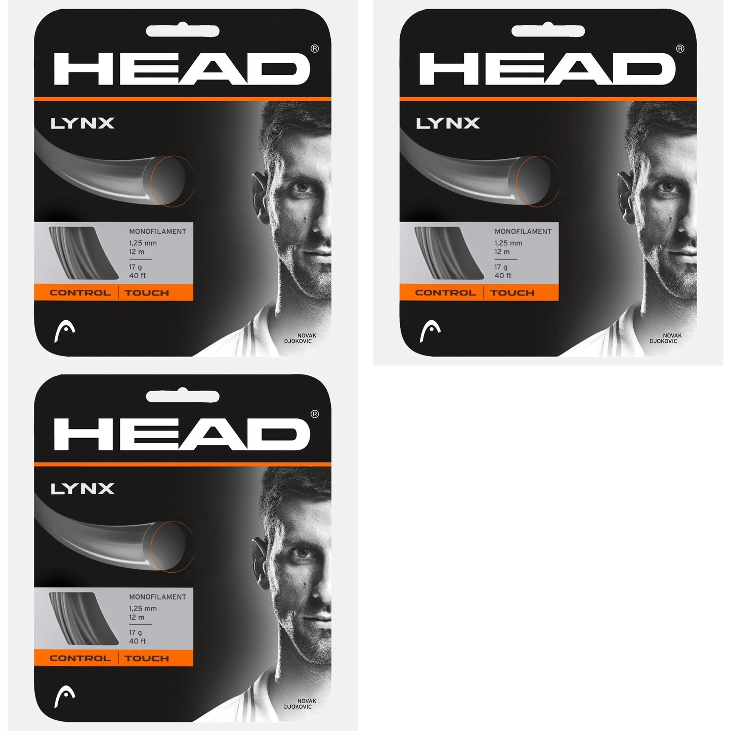 Head Lynx Grey Tennis String