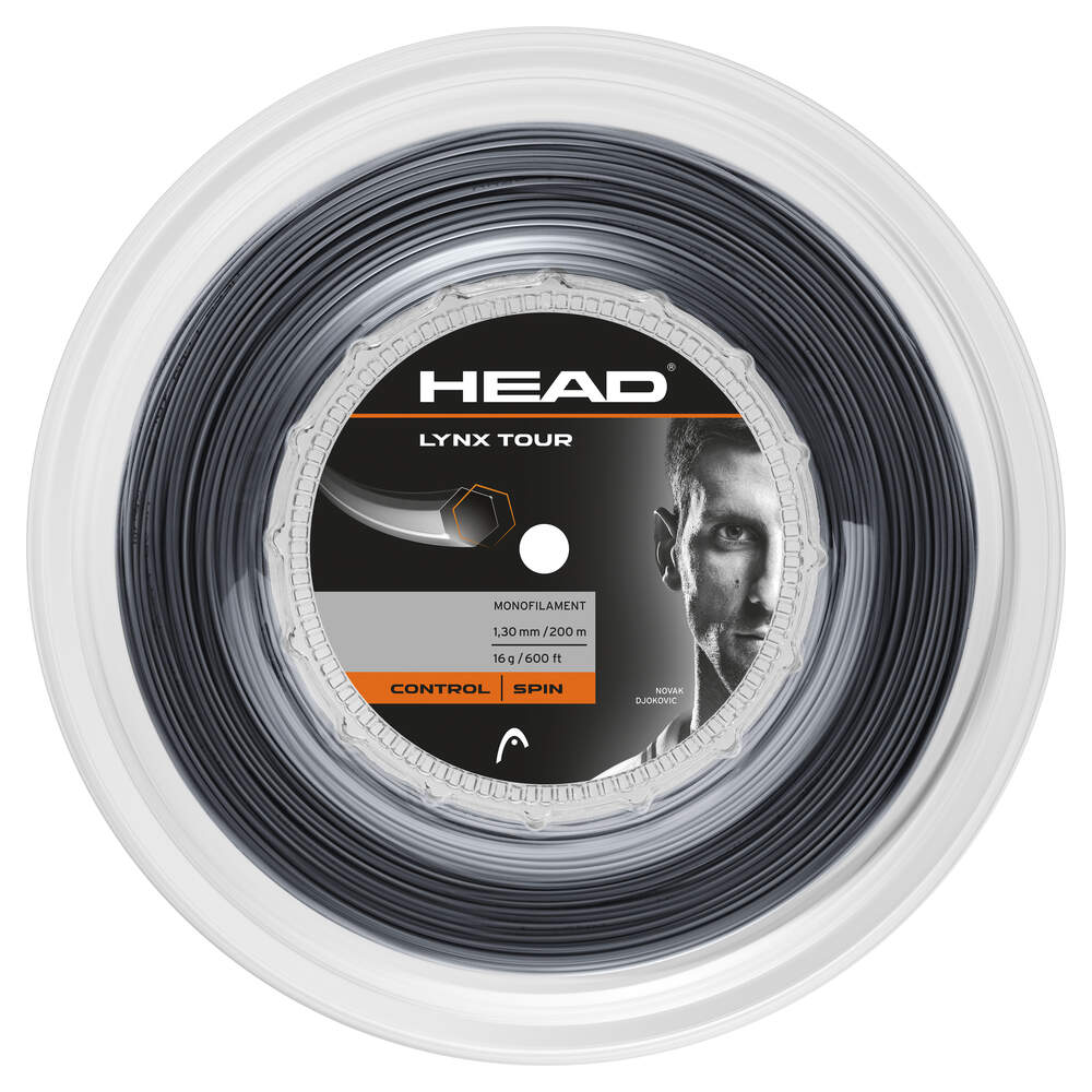 Head Lynx Tour Tennis String - Black