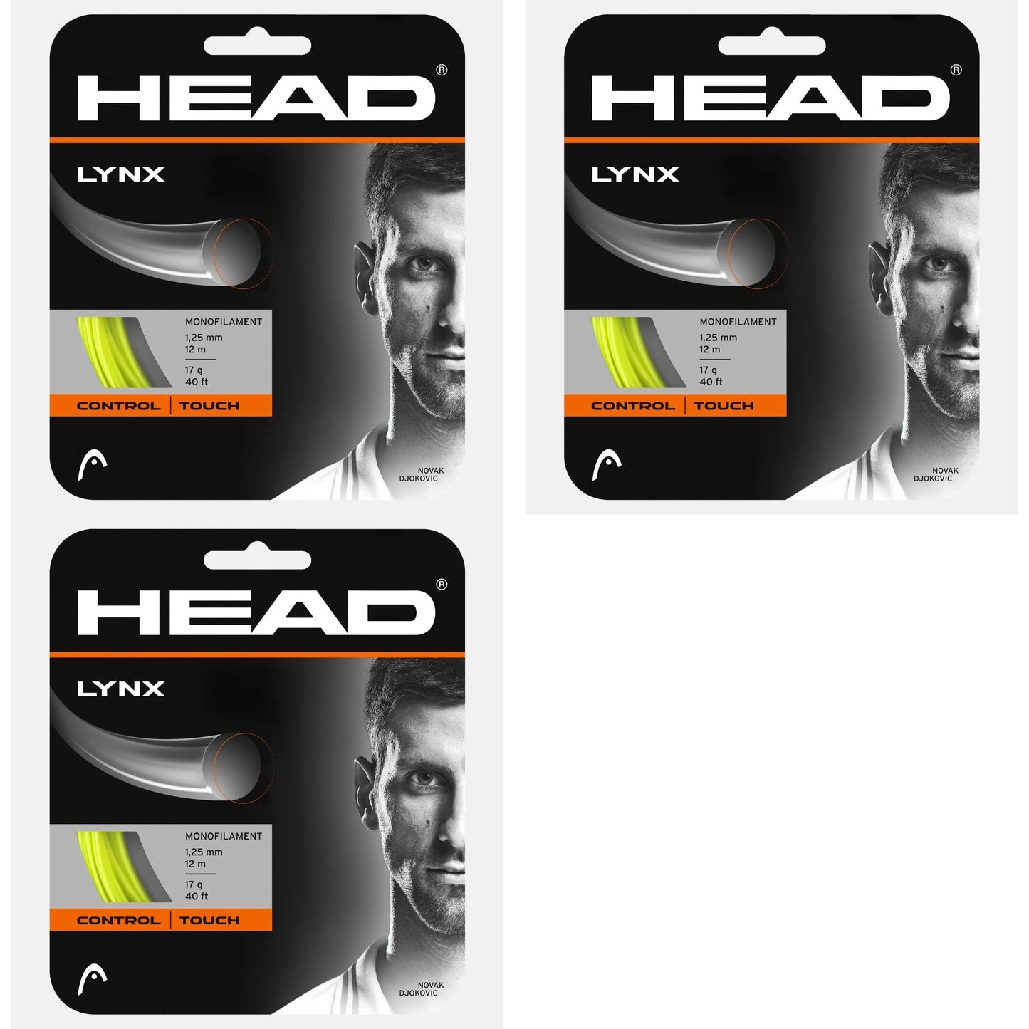 Head Lynx Yellow Tennis String