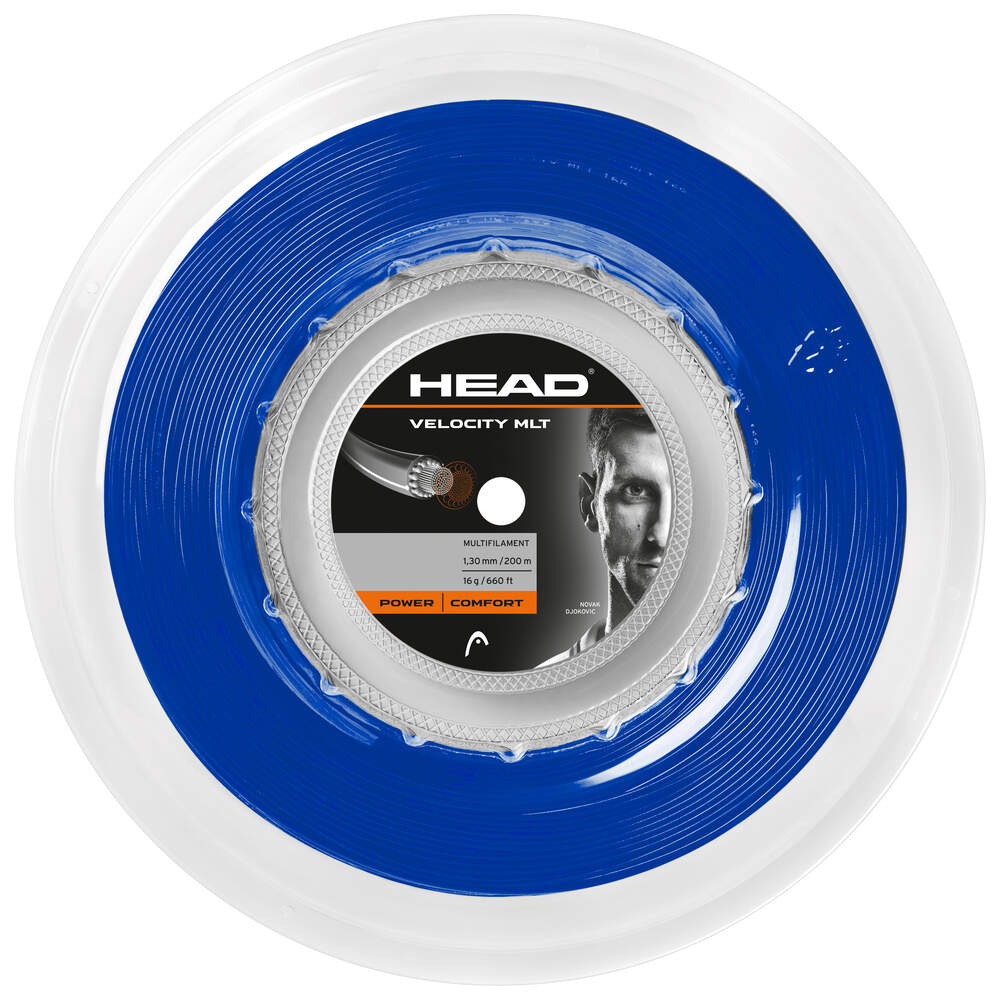 Head Velocity MLT Tennis String - Blue - VuTennis.com
