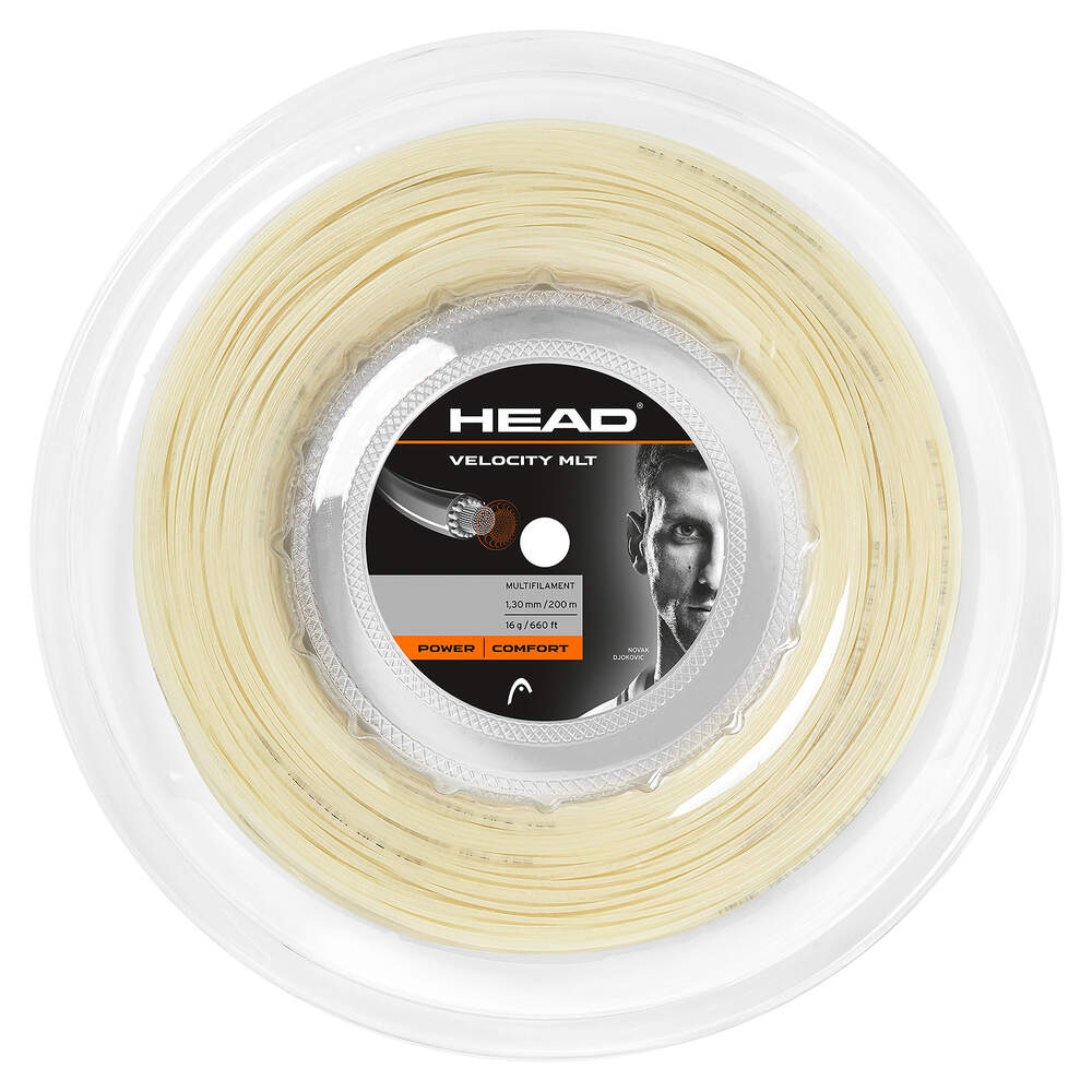 Head Velocity MLT Tennis String - Natural