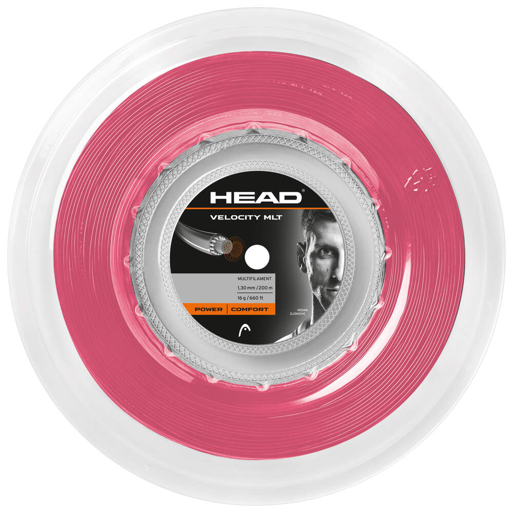 Head Velocity MLT Tennis String - Pink
