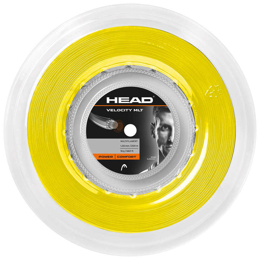 Head Velocity MLT Tennis String - Yellow