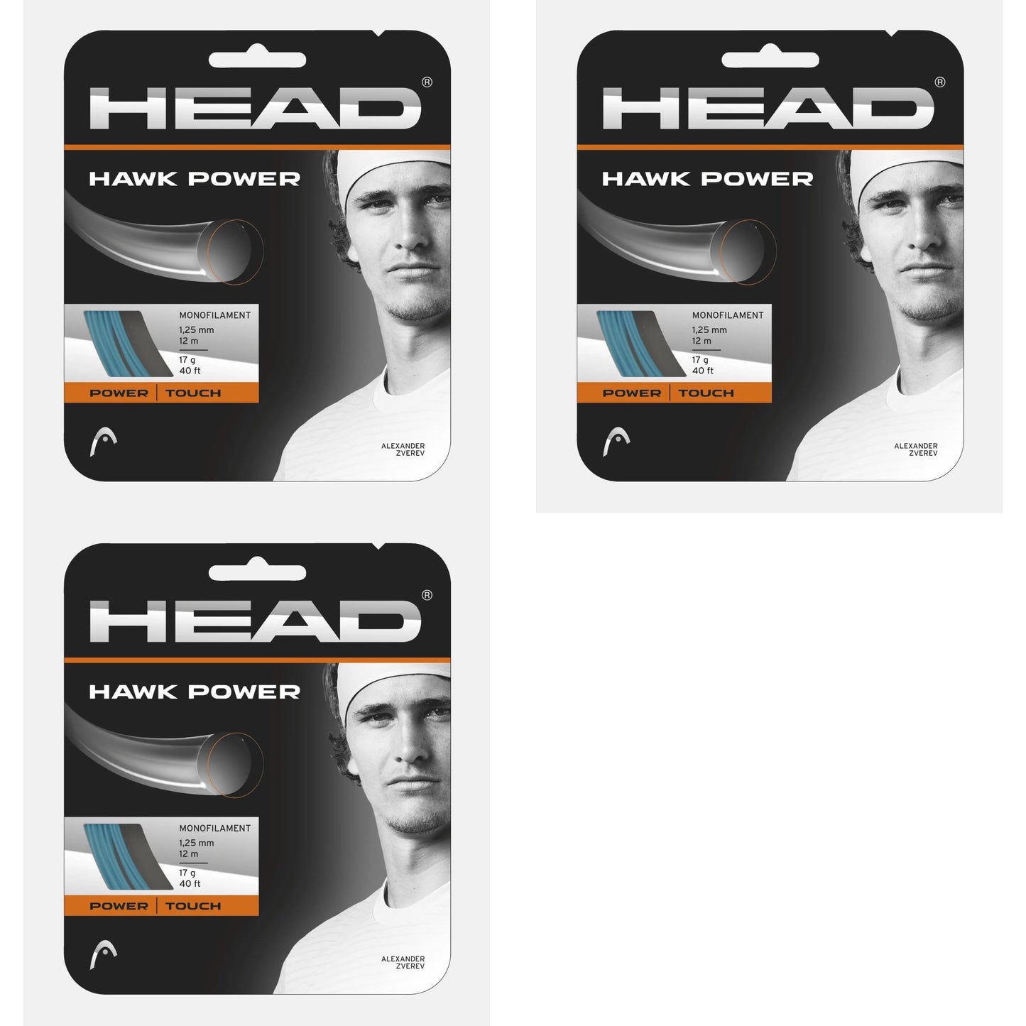 Head Hawk Power Tennis String