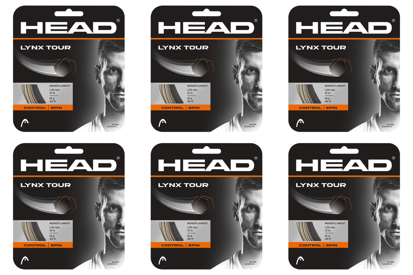 Head Lynx Tour Tennis String - Champagne