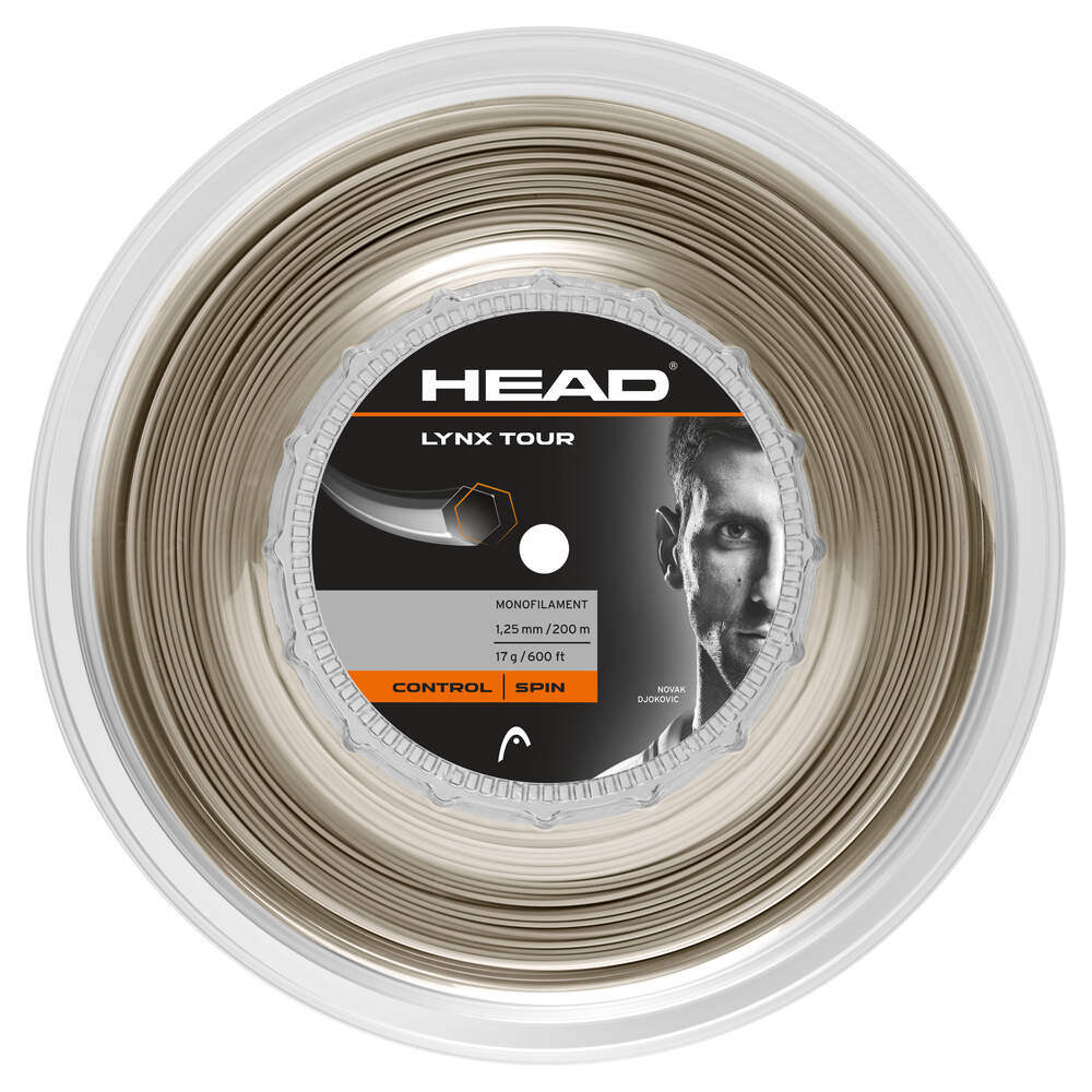 Head Lynx Tour Tennis String - Champagne