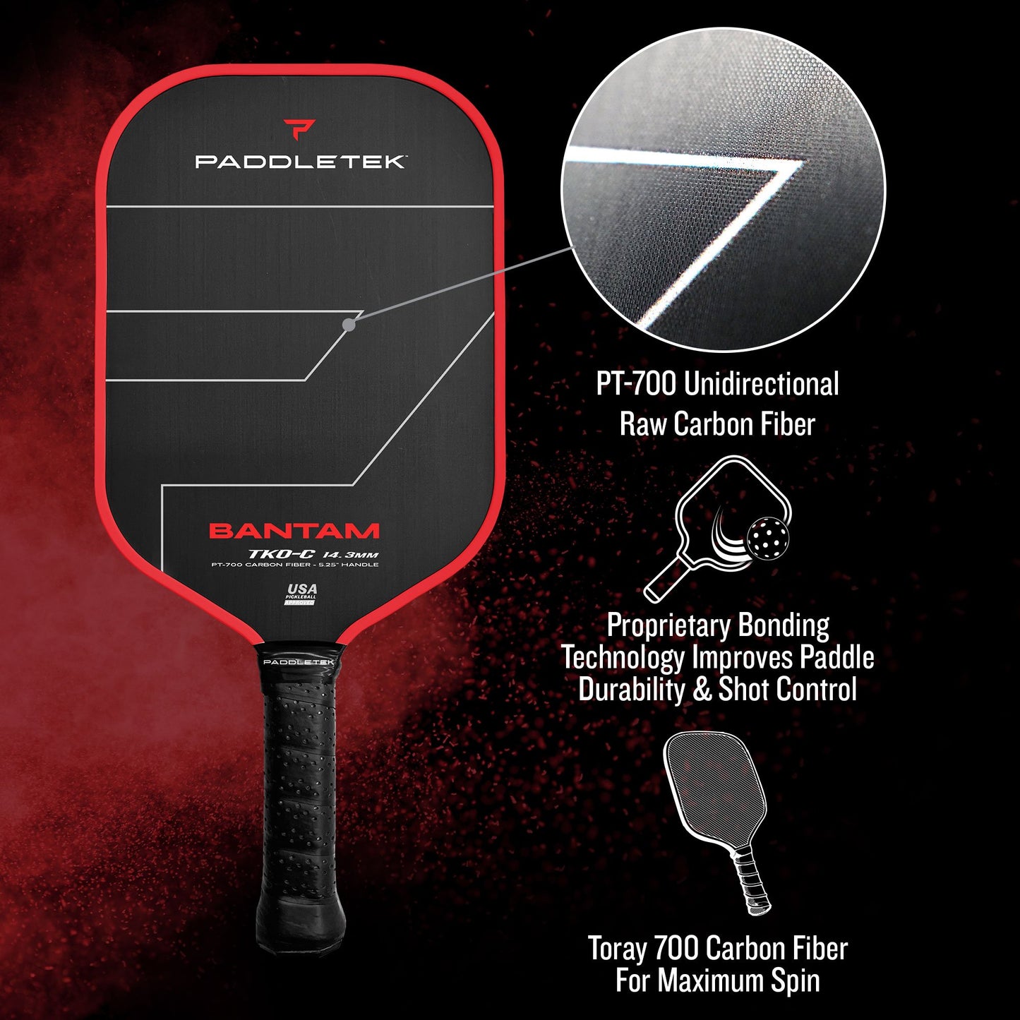 Paddletek Bantam TKO-C 14.3mm