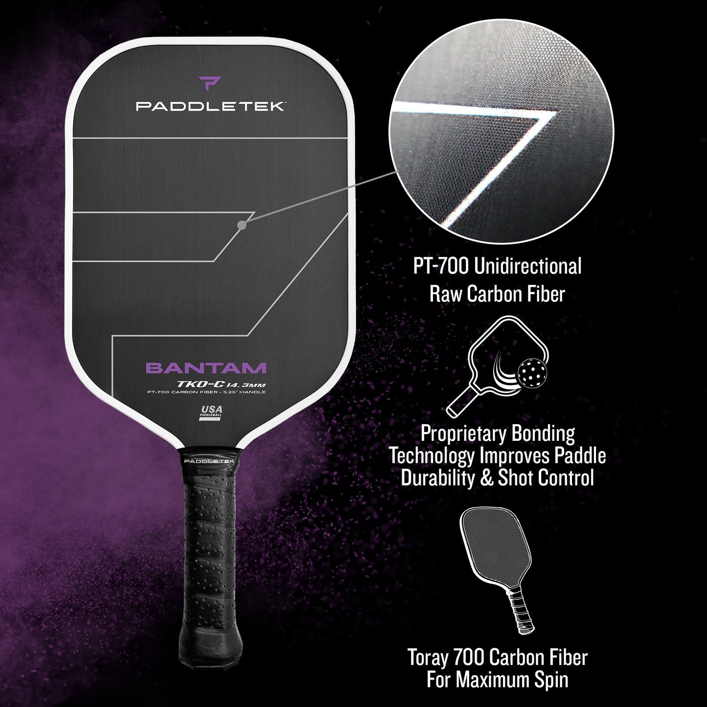 Paddletek Bantam TKO-C 14.3mm