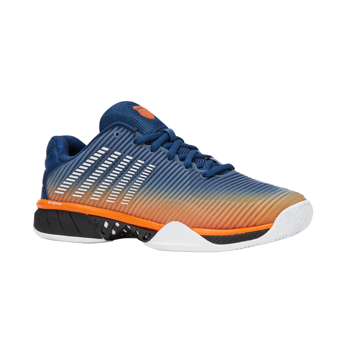 K-Swiss Hypercourt Express 2 Men's tennis shoes - Blue/Orange/Black 6613-407