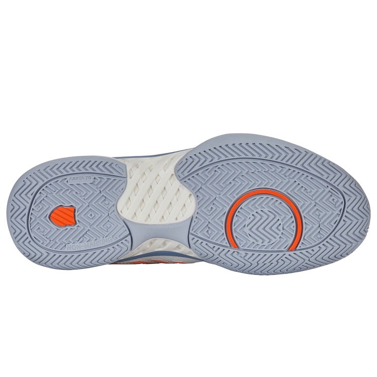K-Swiss Hypercourt Express 2 Wide Men's tennis shoes - White/Blue/Orange 6806-139