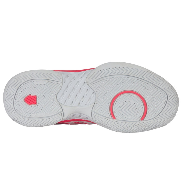 K-Swiss Hypercourt Express 2 Wide Women's tennis shoes - White/Pink/Purple 6807-182
