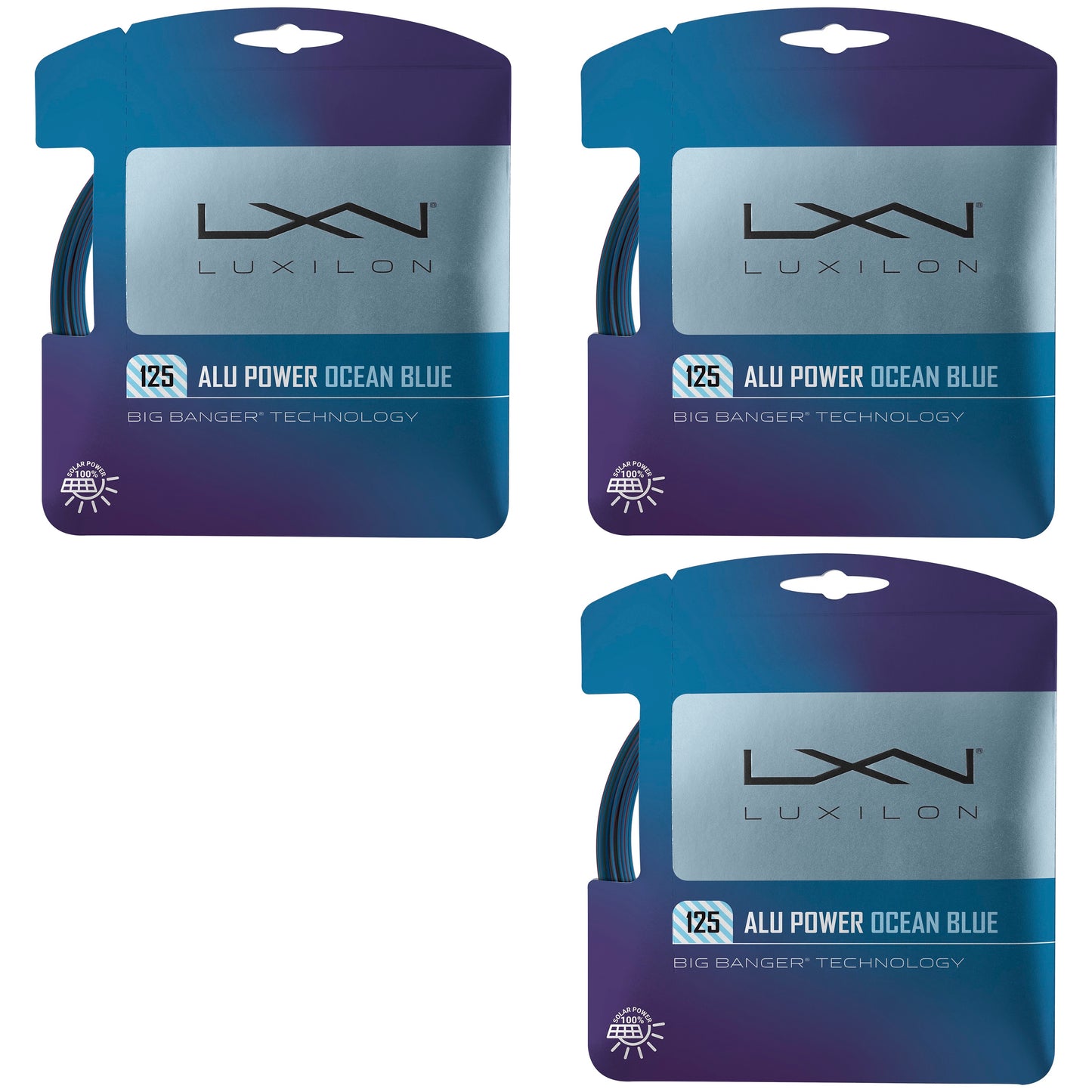 Luxilon ALU Power Ocean Blue Tennis String