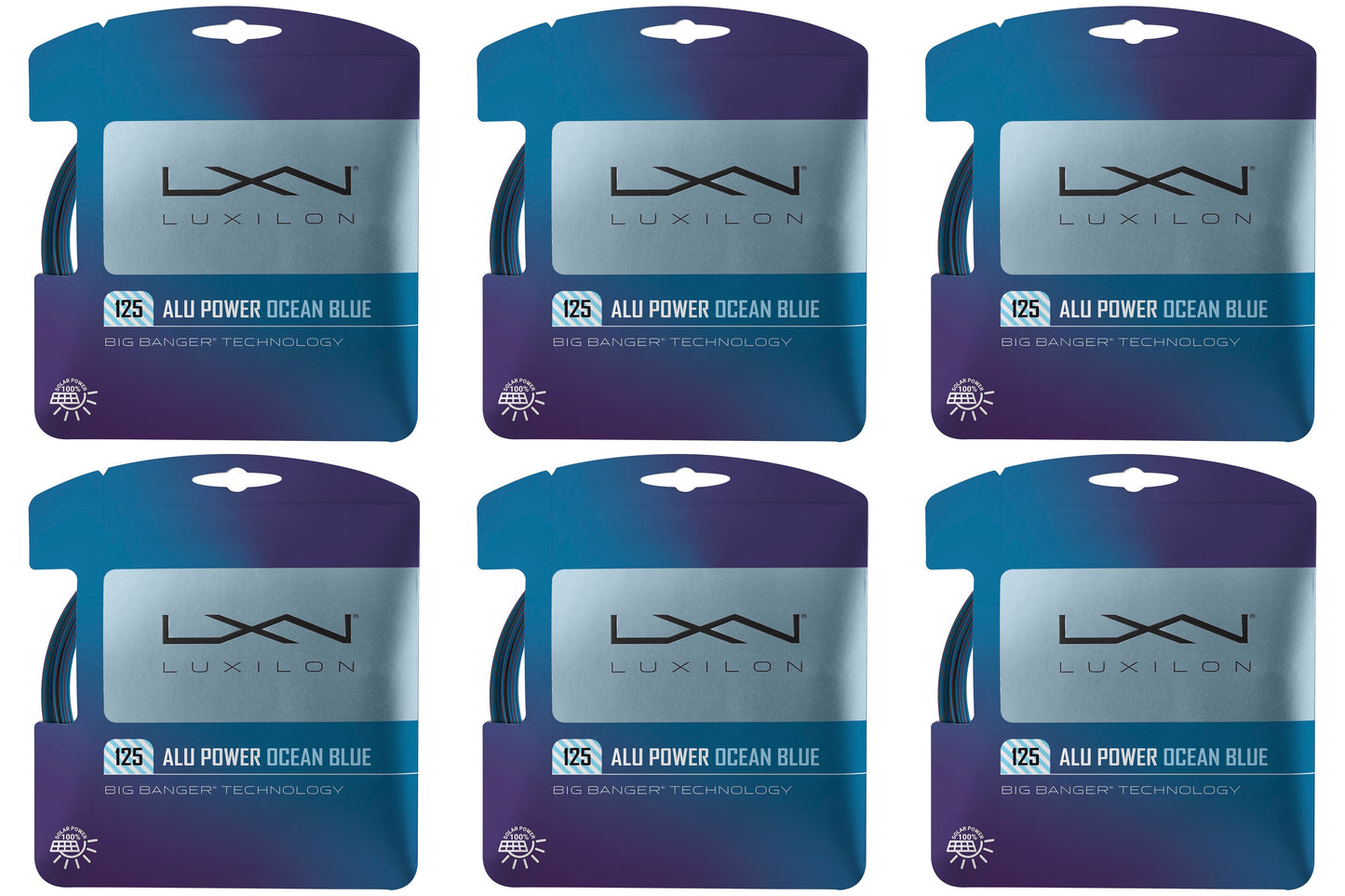 Luxilon ALU Power Ocean Blue Tennis String