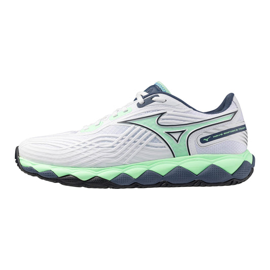 Mizuno Wave Enforce Tour 2 White/Mint Men tennis shoes