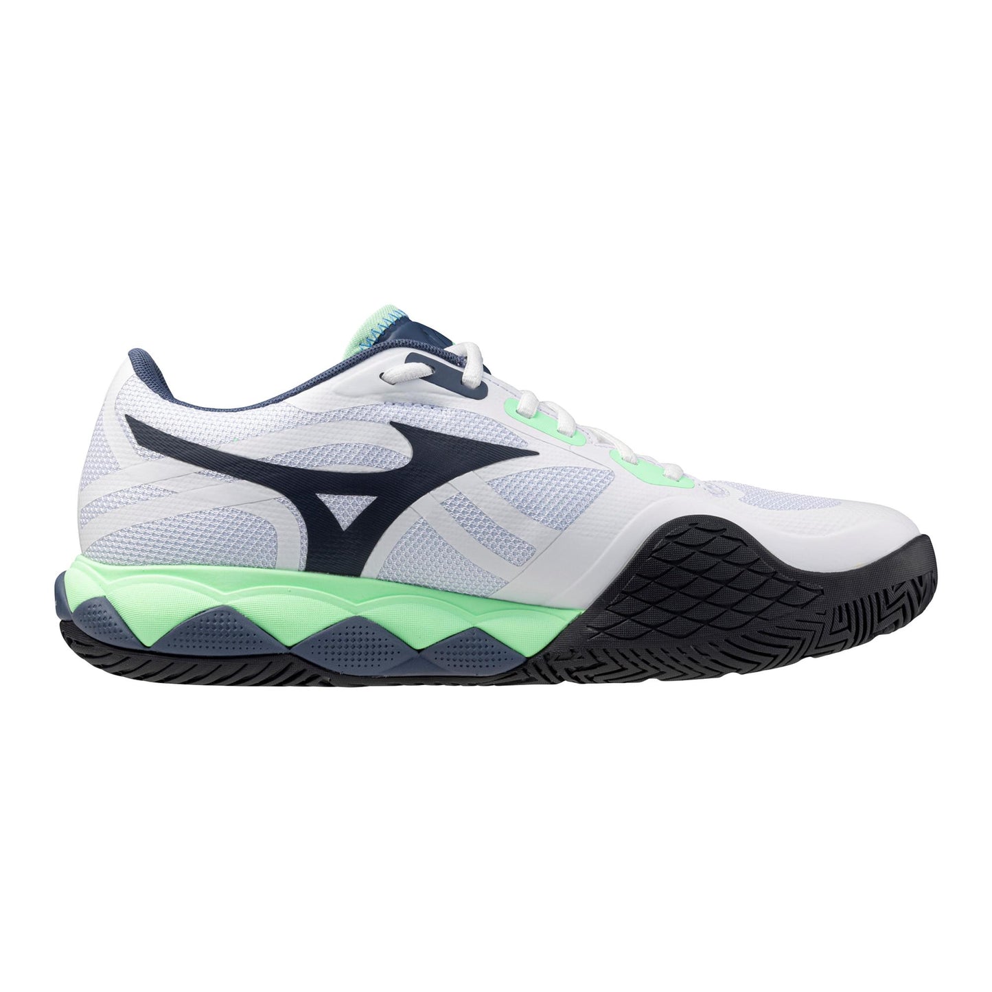 Mizuno Wave Enforce Tour White/Mint Men tennis shoes