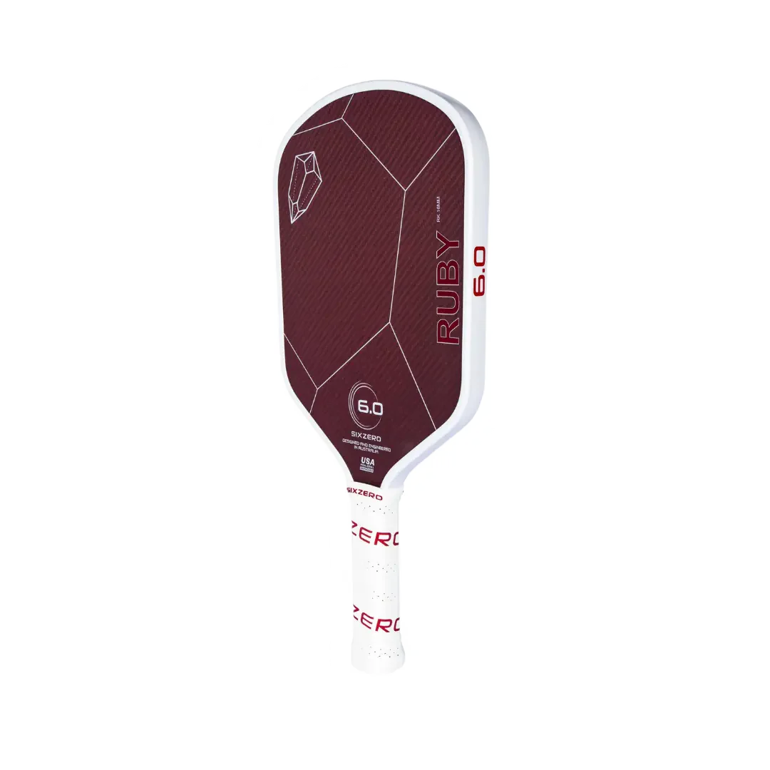 Six Zero Ruby 14MM Pickleball paddle