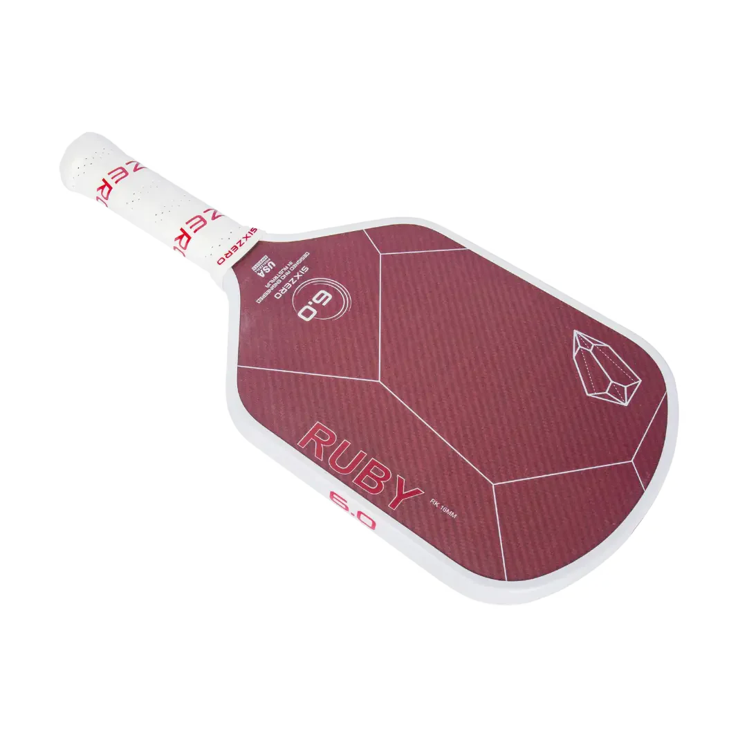 Six Zero Ruby 14MM Pickleball paddle