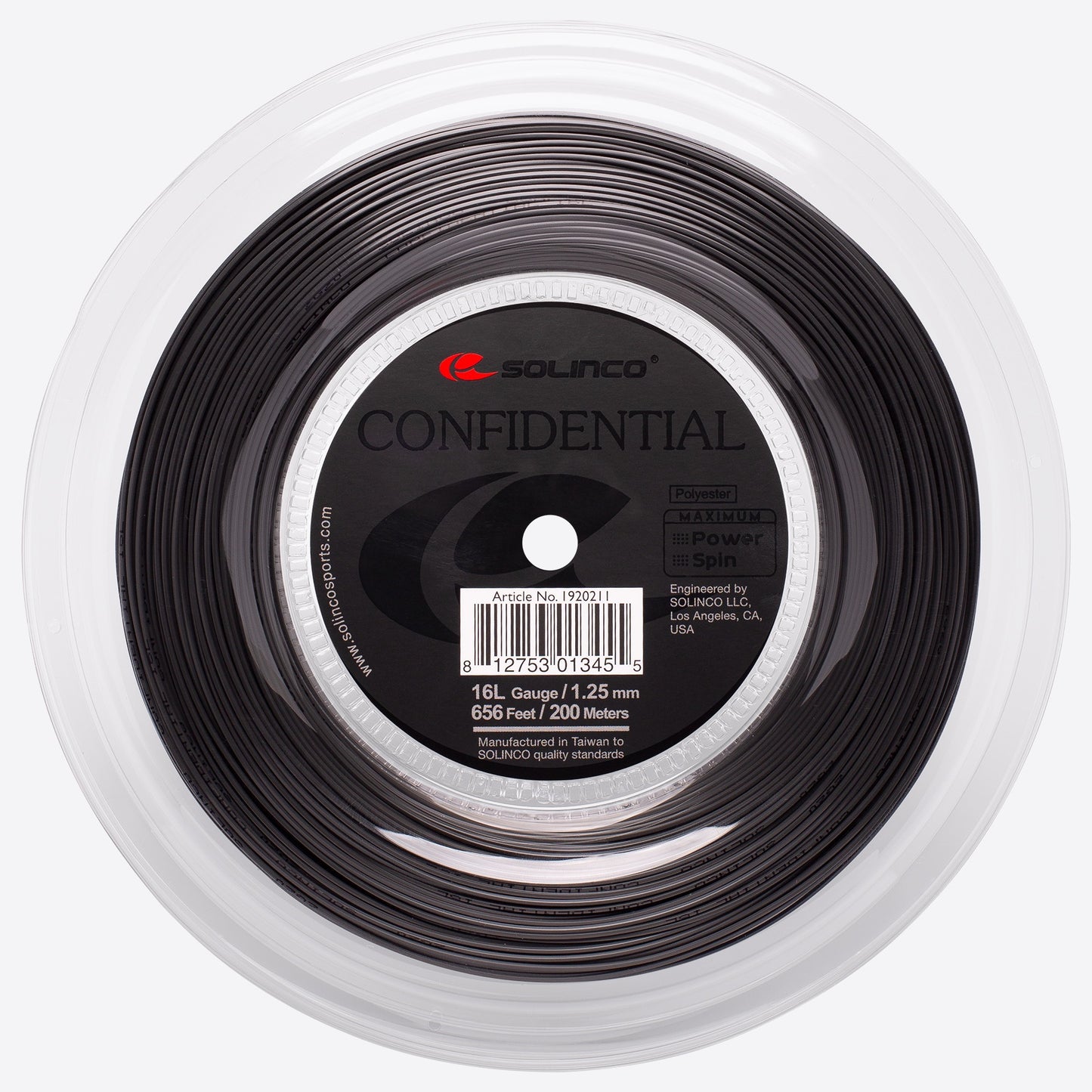 Solinco Confidential Tennis String - VuTennis.com