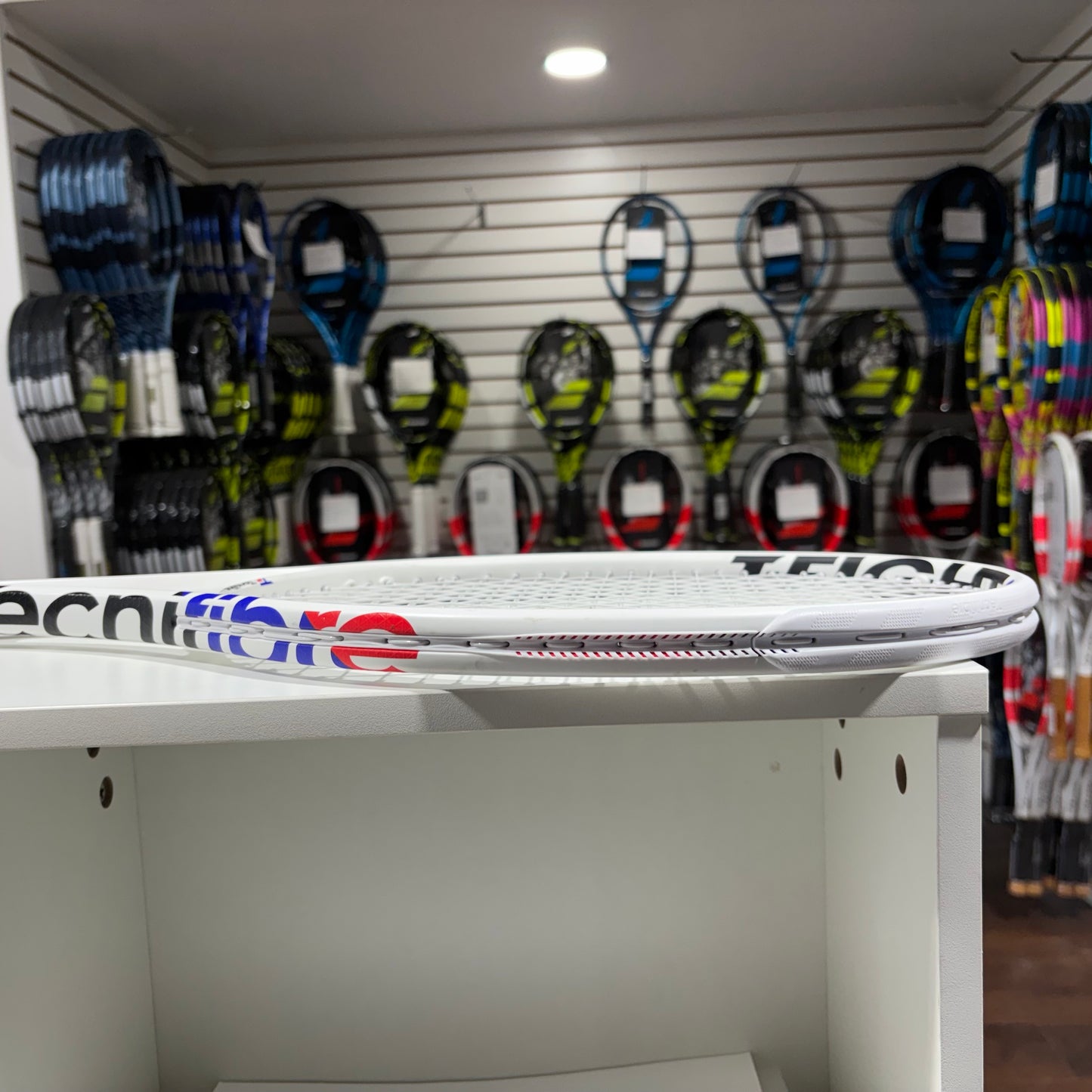 Tecnifibre TFight 305 ISO gripsize 4 3/8 (Condition 9/10) 0415-2