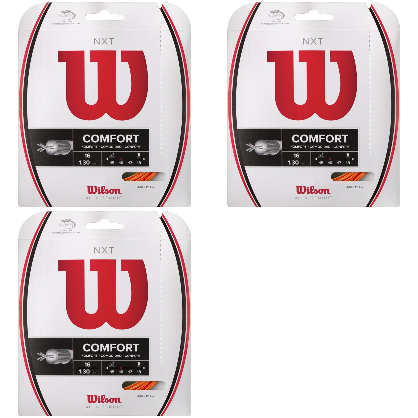 Wilson NXT Comfort Orange Tennis String