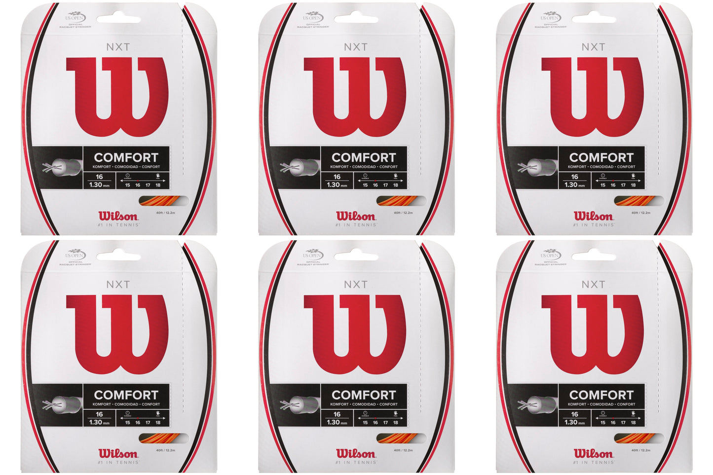Wilson NXT Comfort Orange Tennis String