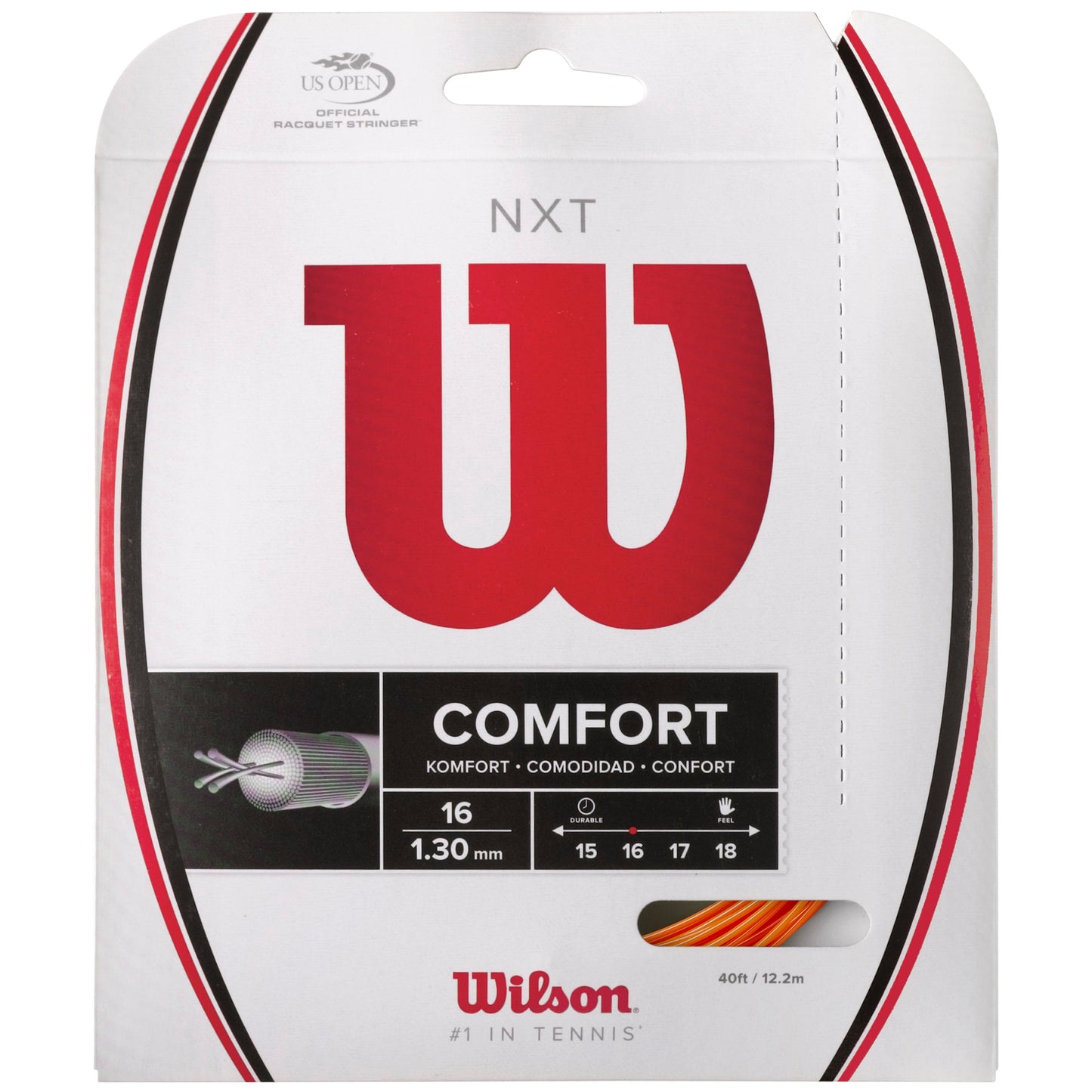 Wilson NXT Comfort Orange Tennis String