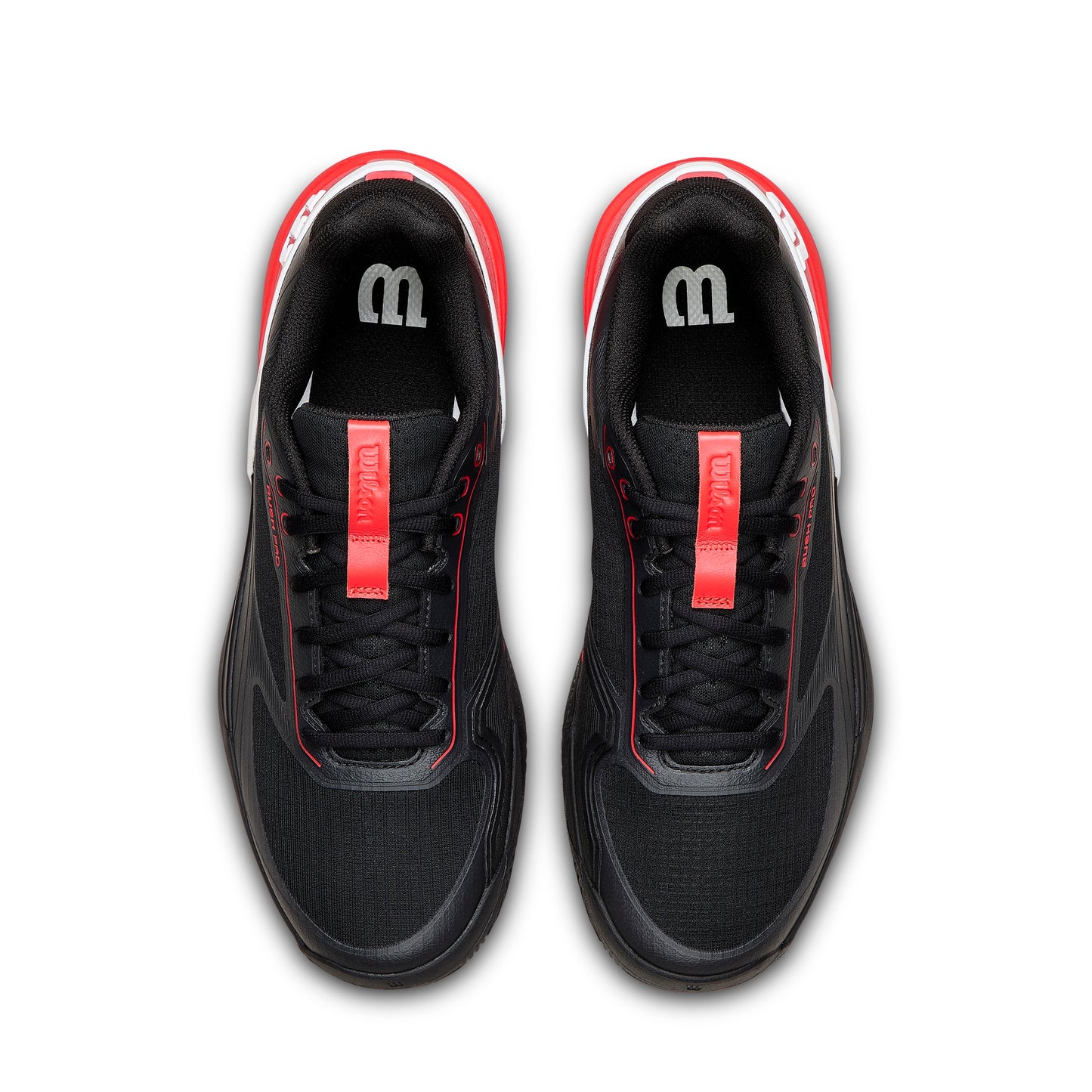 Wilson Rush Pro 5 Men shoes - Black/Infrared/White
