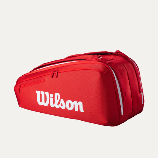 Wilson Super Tour Red 9-pack bag