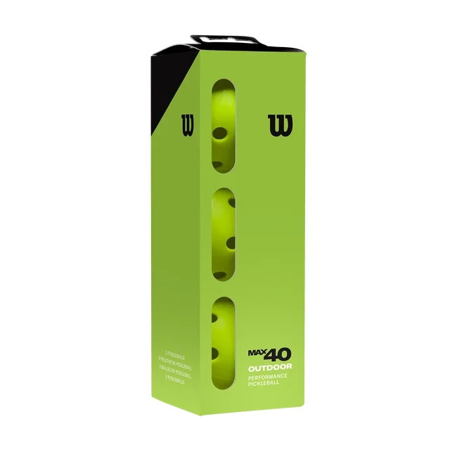 Wilson Max 40 Outdoor Pickleball balls