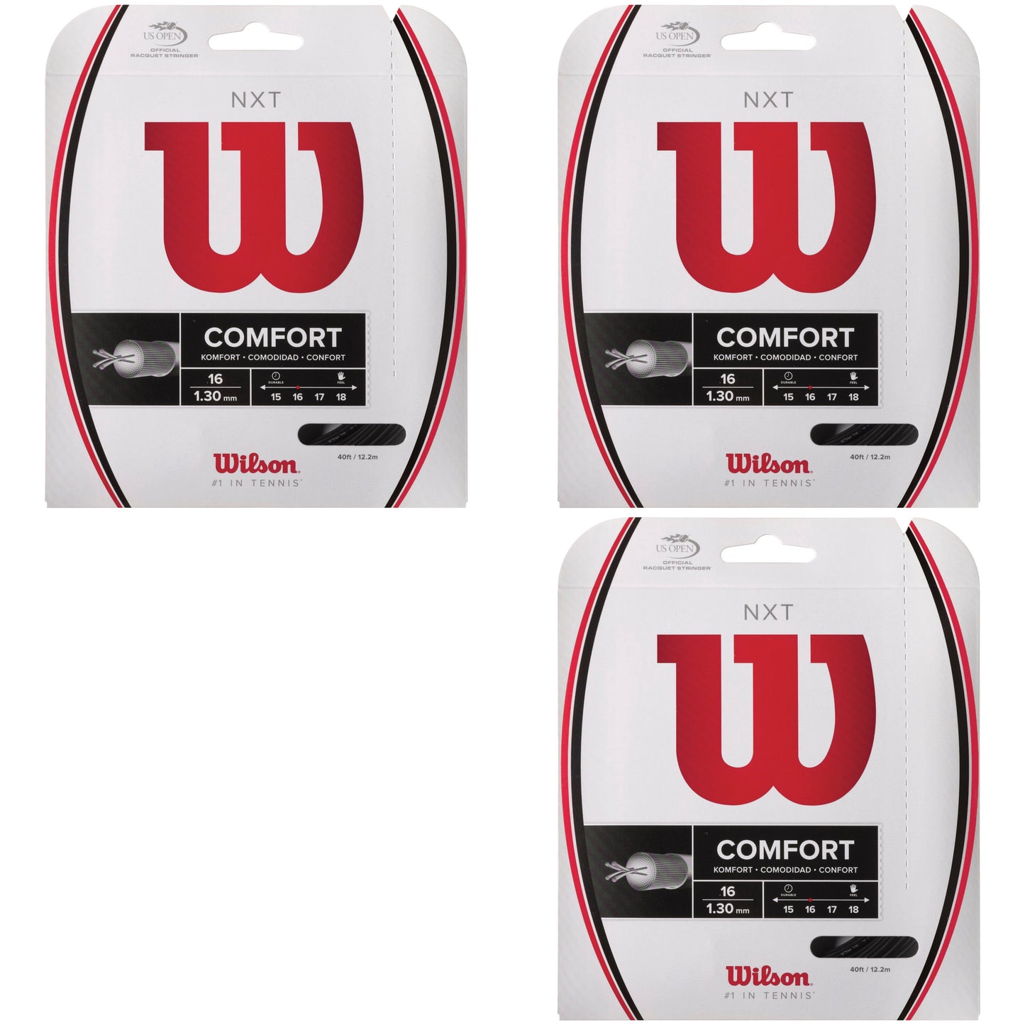 Wilson NXT Comfort Black Tennis String