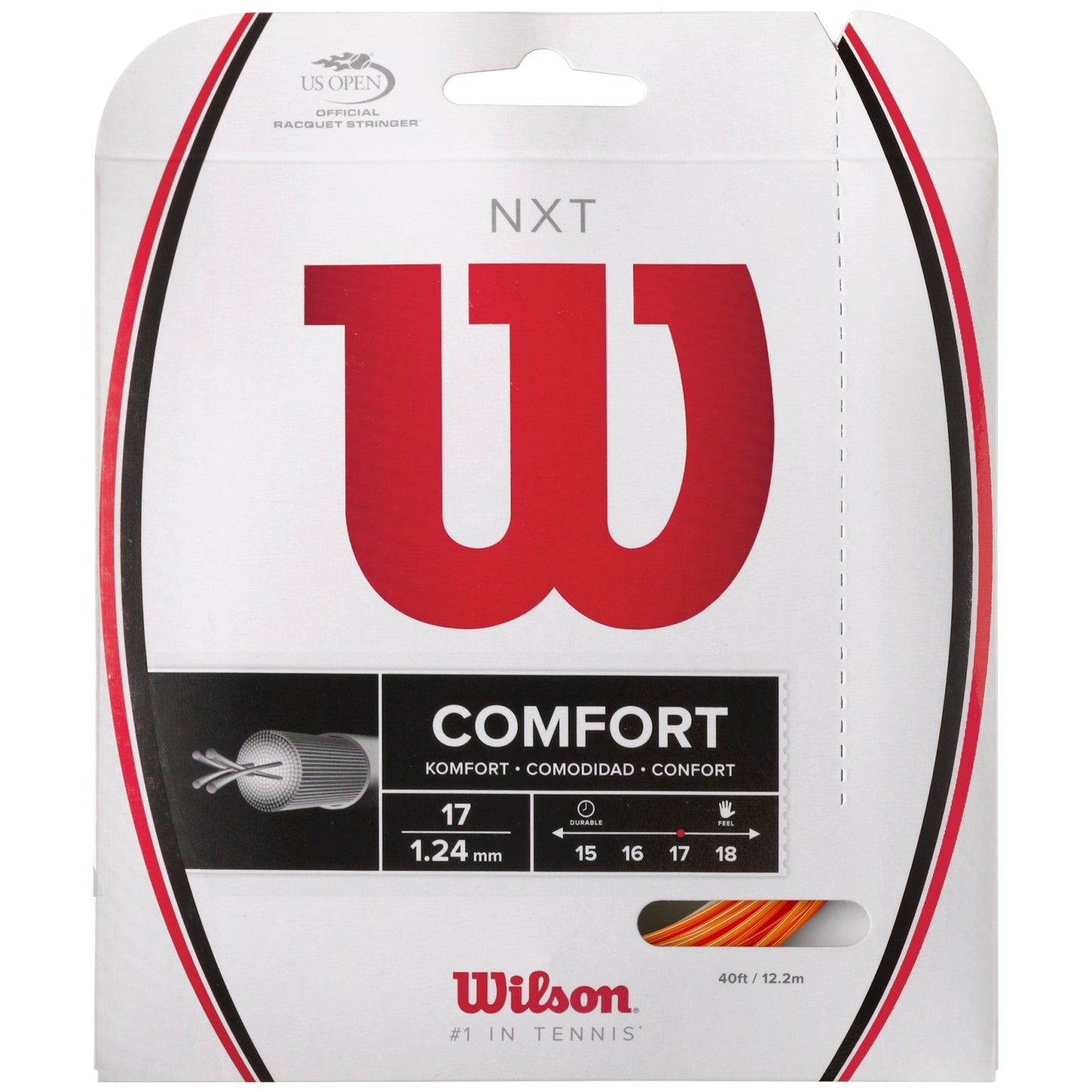 Wilson NXT Comfort Orange Tennis String