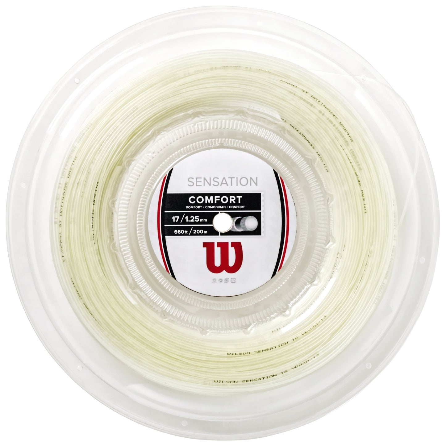 Wilson Sensation Natural Tennis String - VuTennis.com