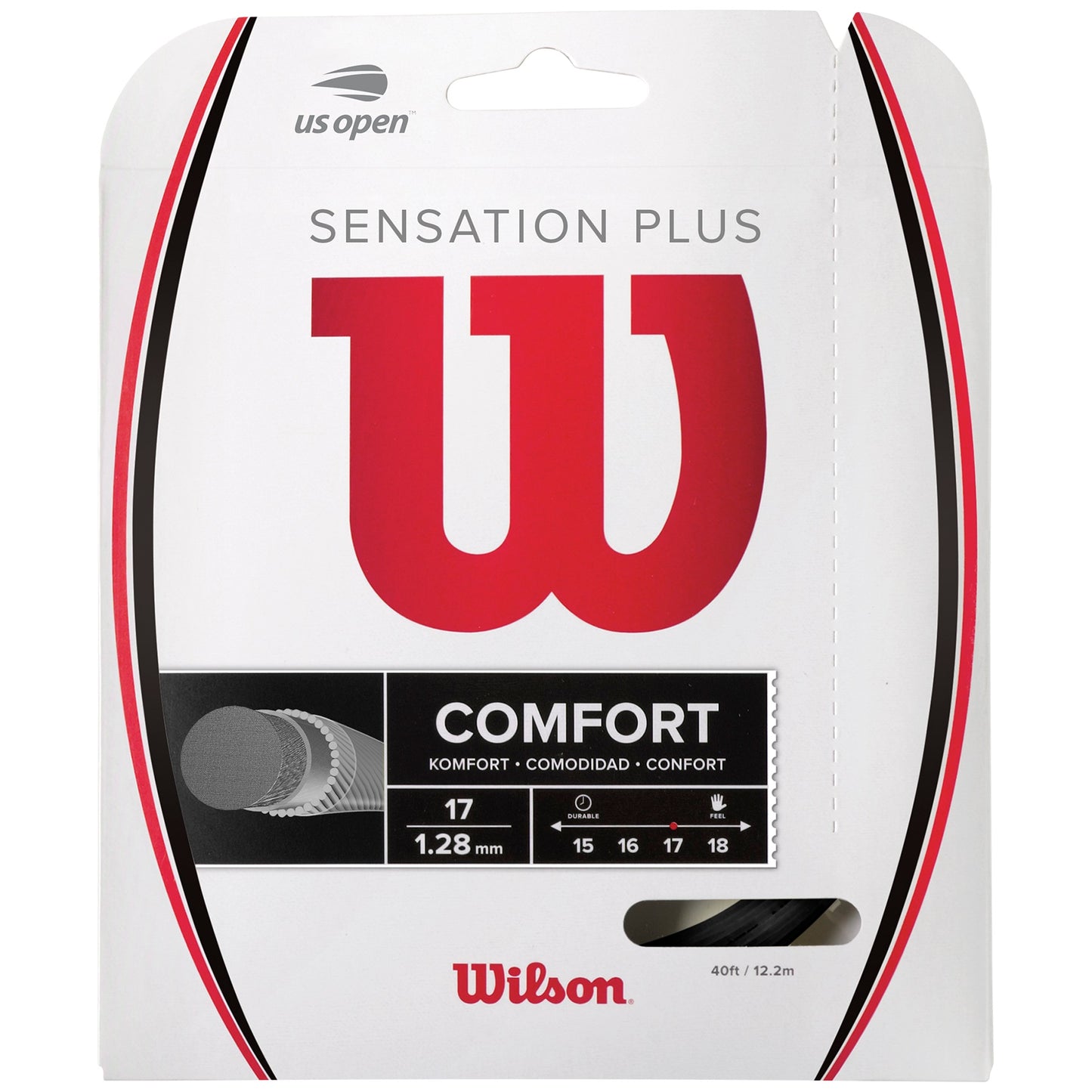 Wilson Sensation Plus Black Tennis String