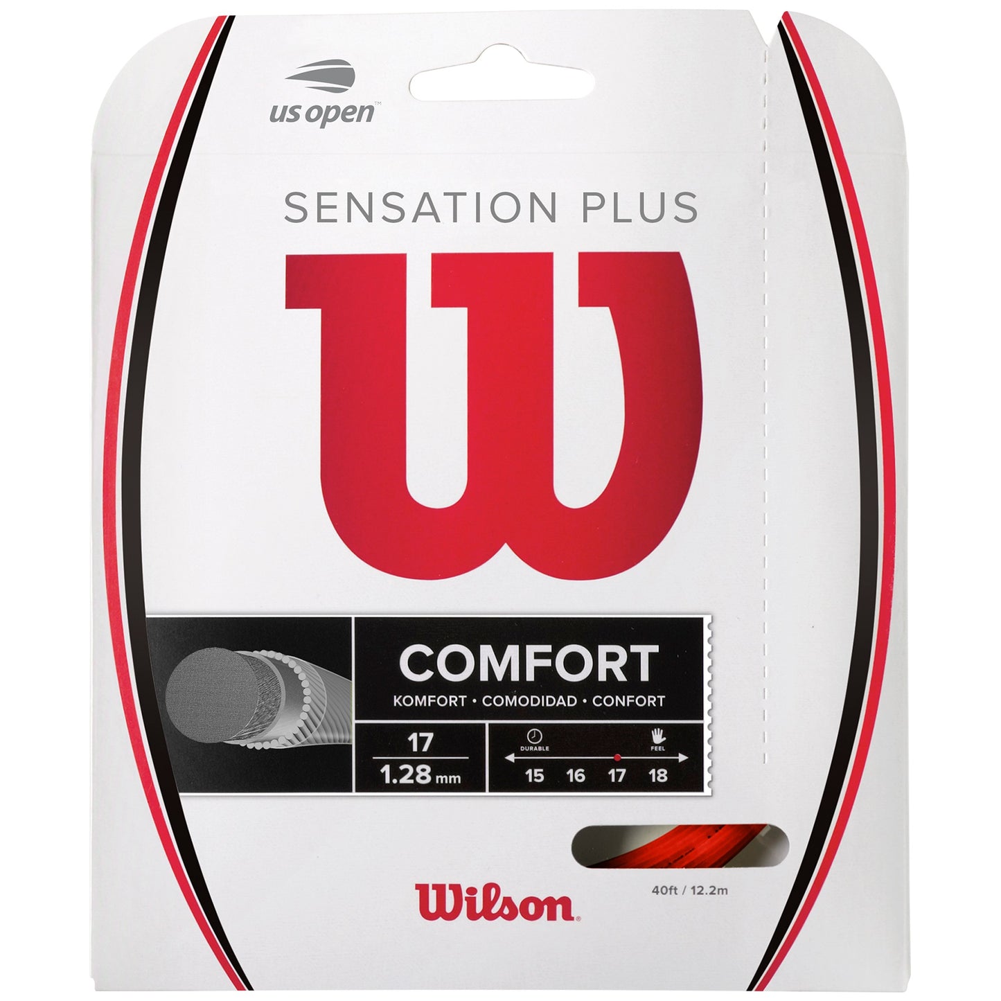 Wilson Sensation Plus Red Tennis String