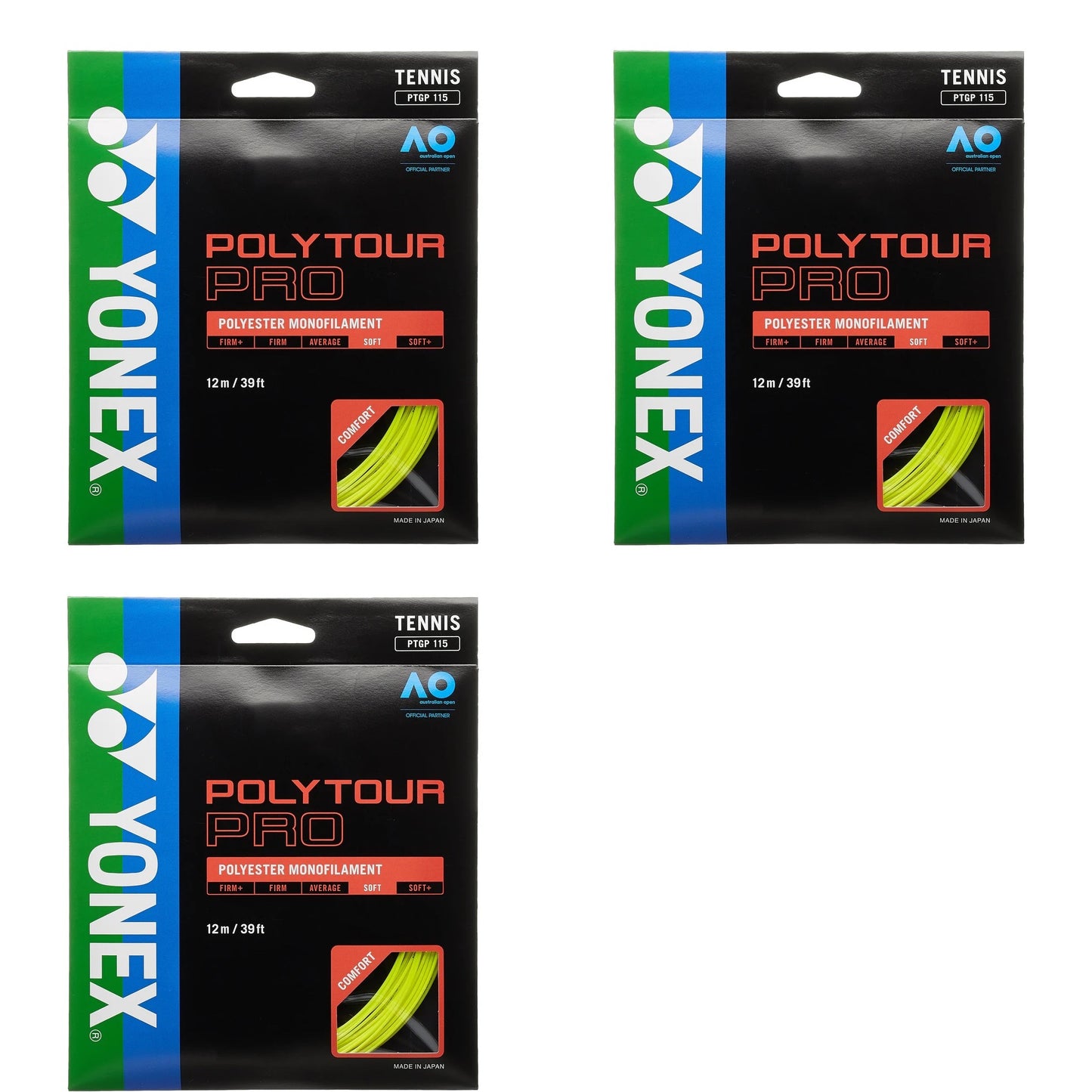 Yonex Poly Tour Pro Yellow Tennis String